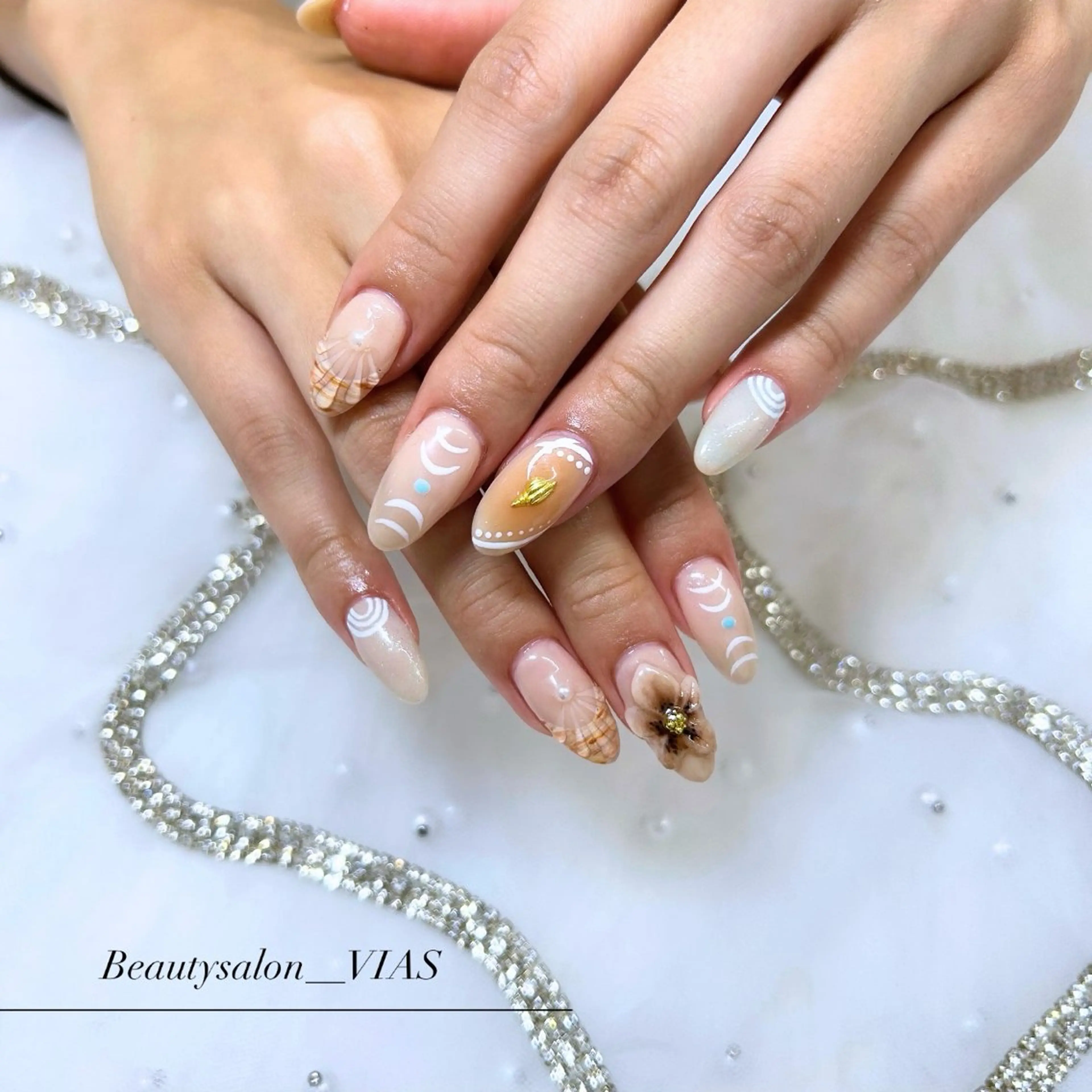 【自爪】オフあり画像持ち込み120分以内にアートし放題💅🏻💞の写真