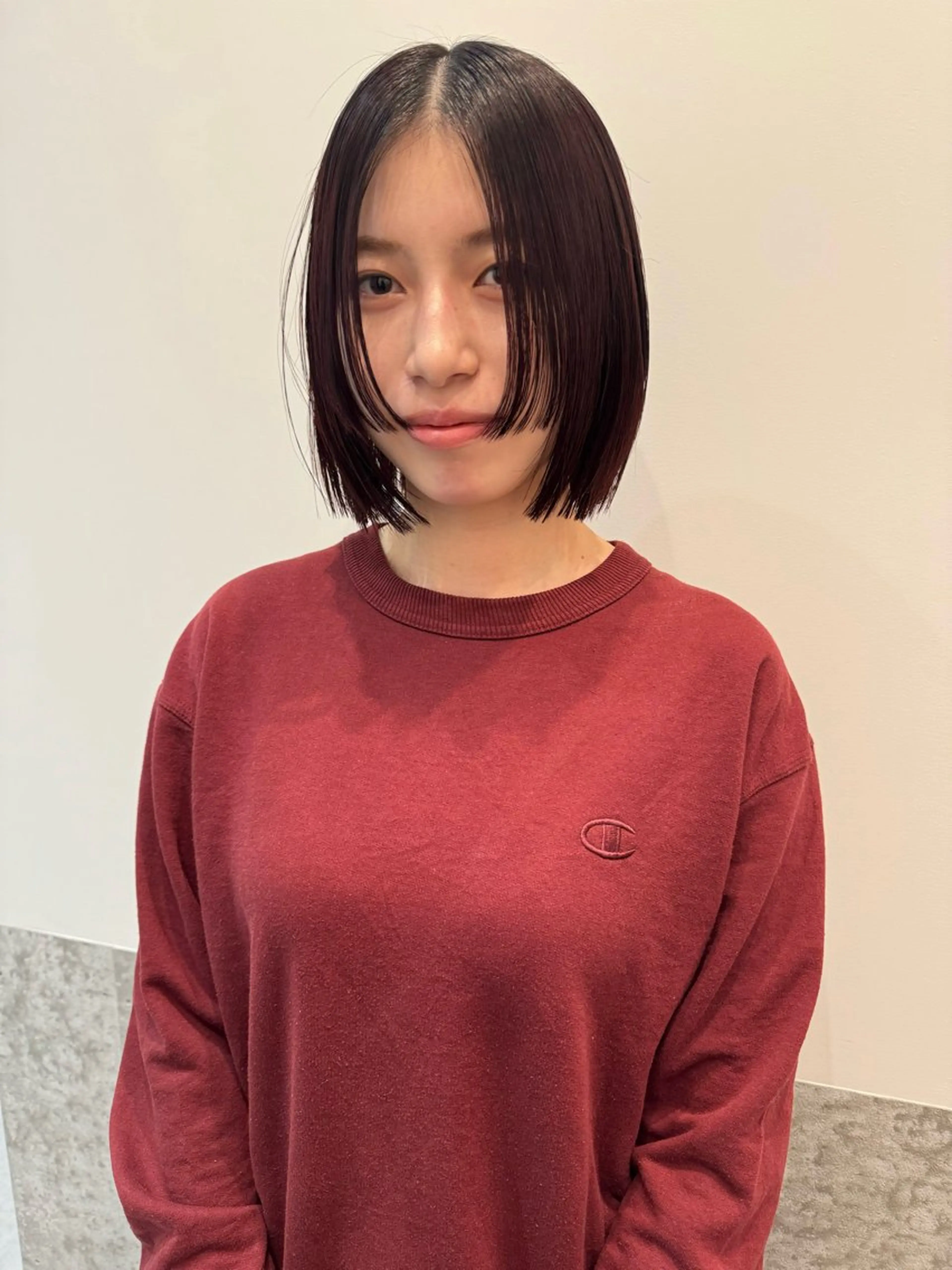 ショート カラー ボブ 似合わせカット カット ヘアカラー トリートメント センスをお届けします 大谷将生INFPのヘアスタイル