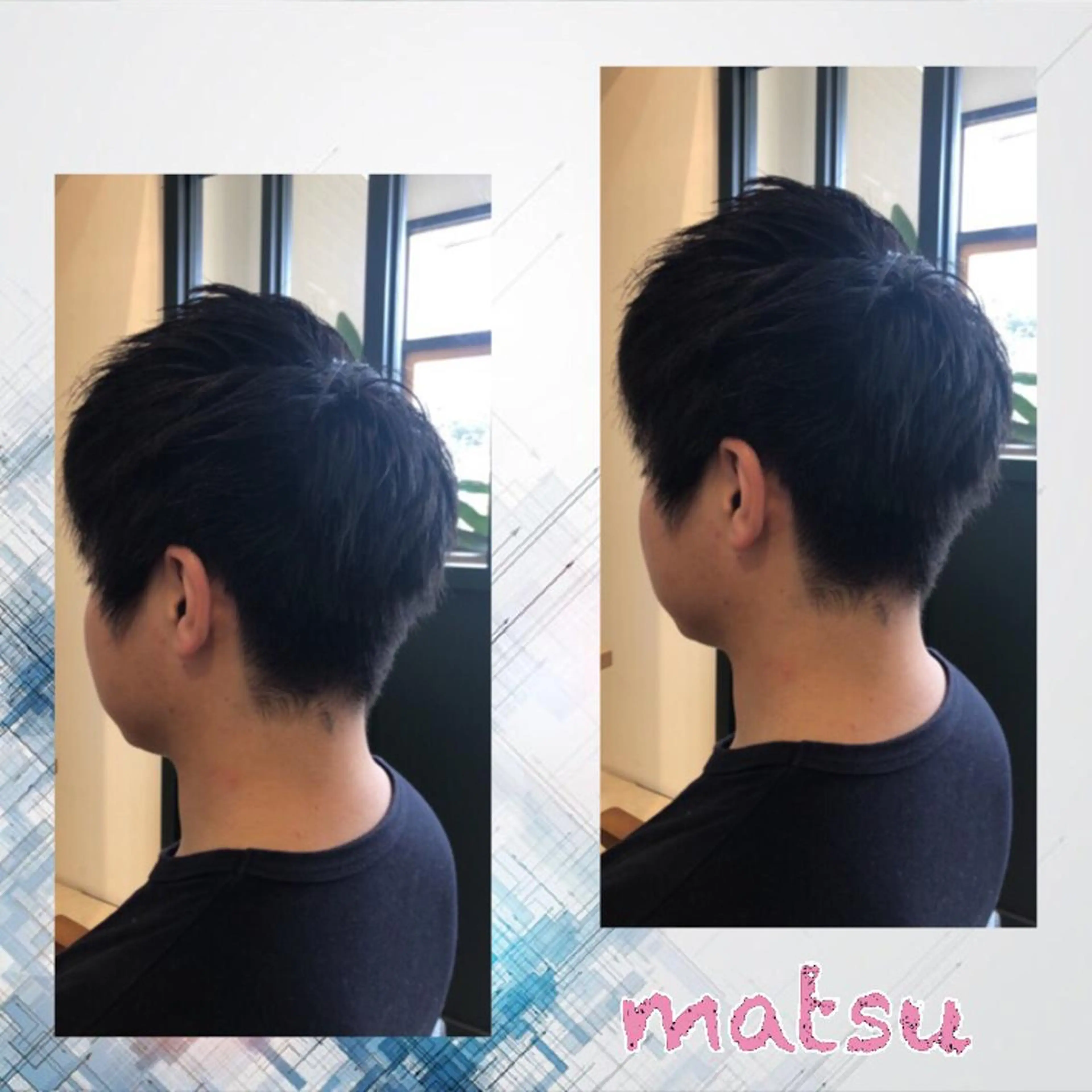 メンズ MATSU 🌟韓国🇰🇷のヘアスタイル