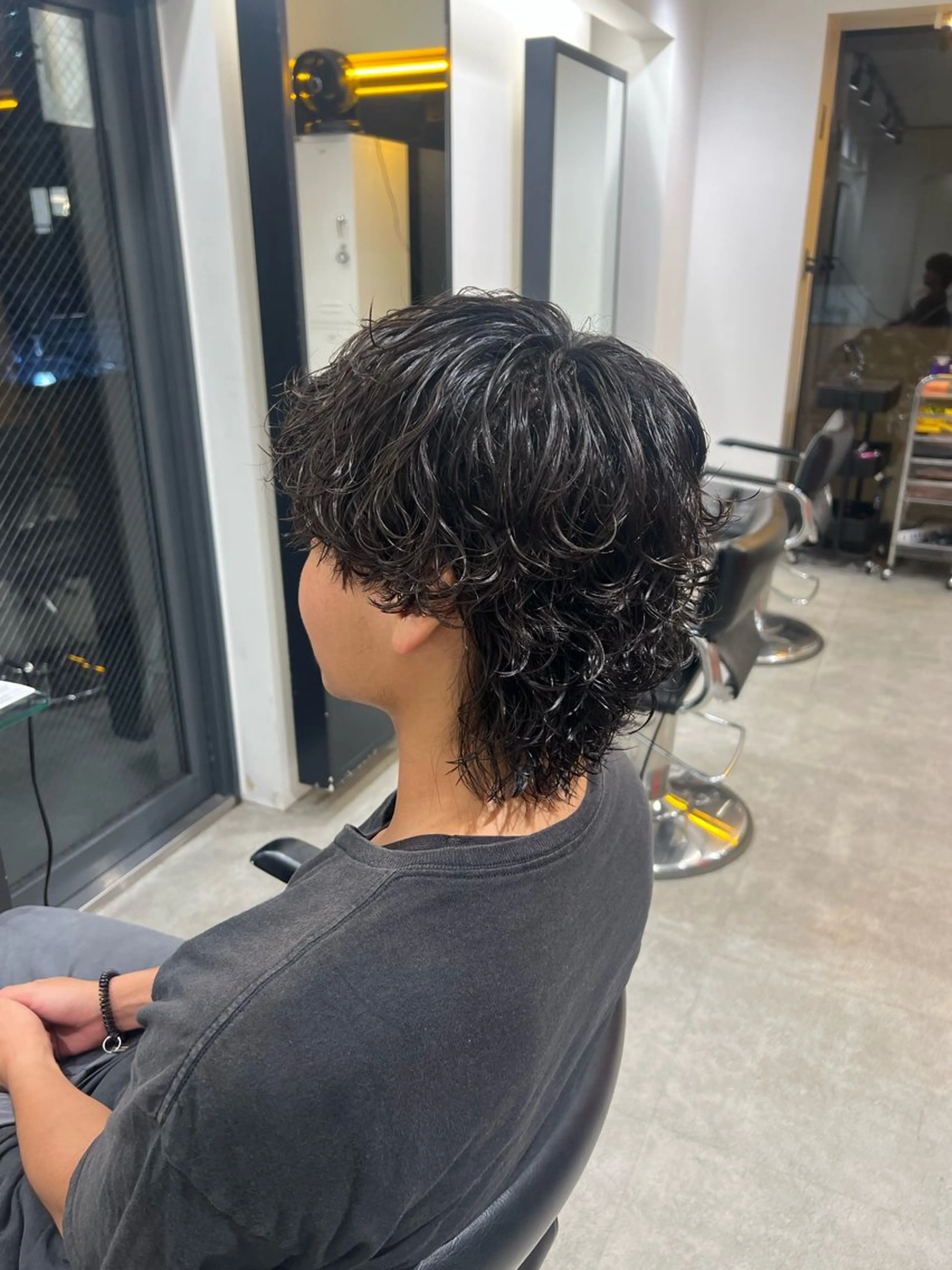 パーマ メンズ fifth神宮前 HIN★T★のヘアスタイル