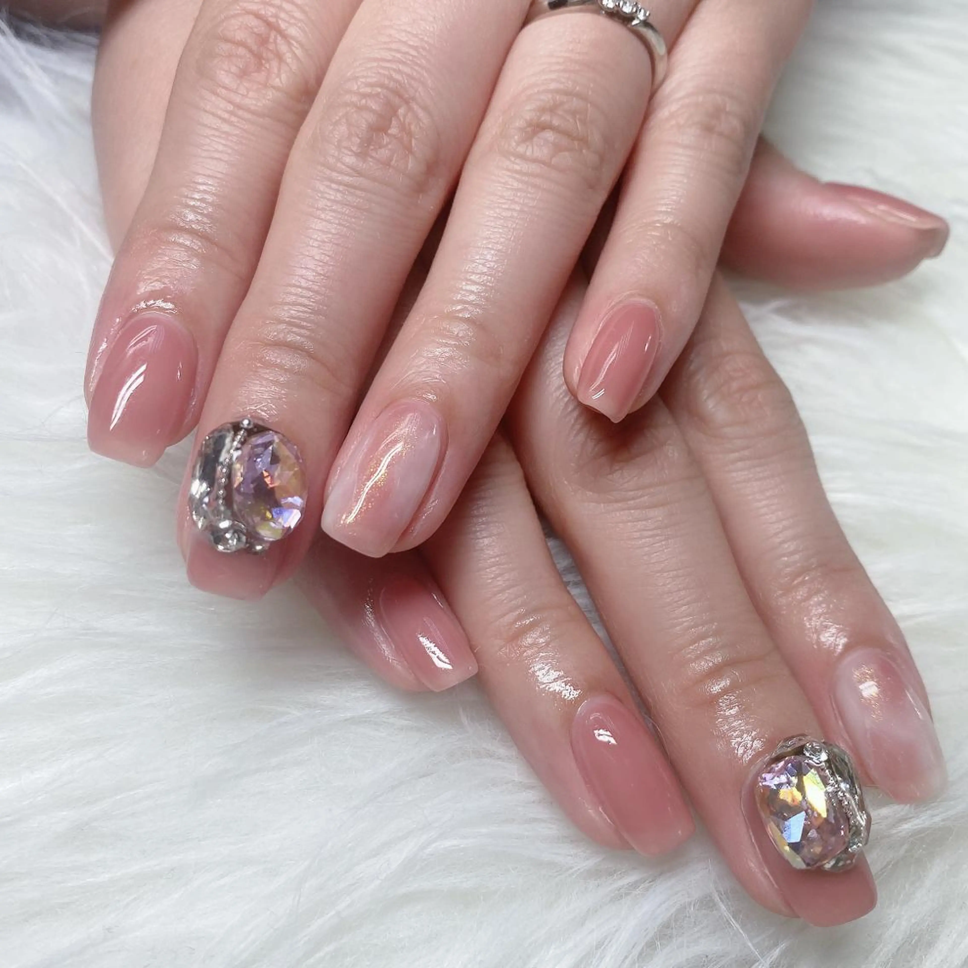 ネイル ハンドネイル ハンドケア UniqueNail 長さだし専門店のネイルデザイン