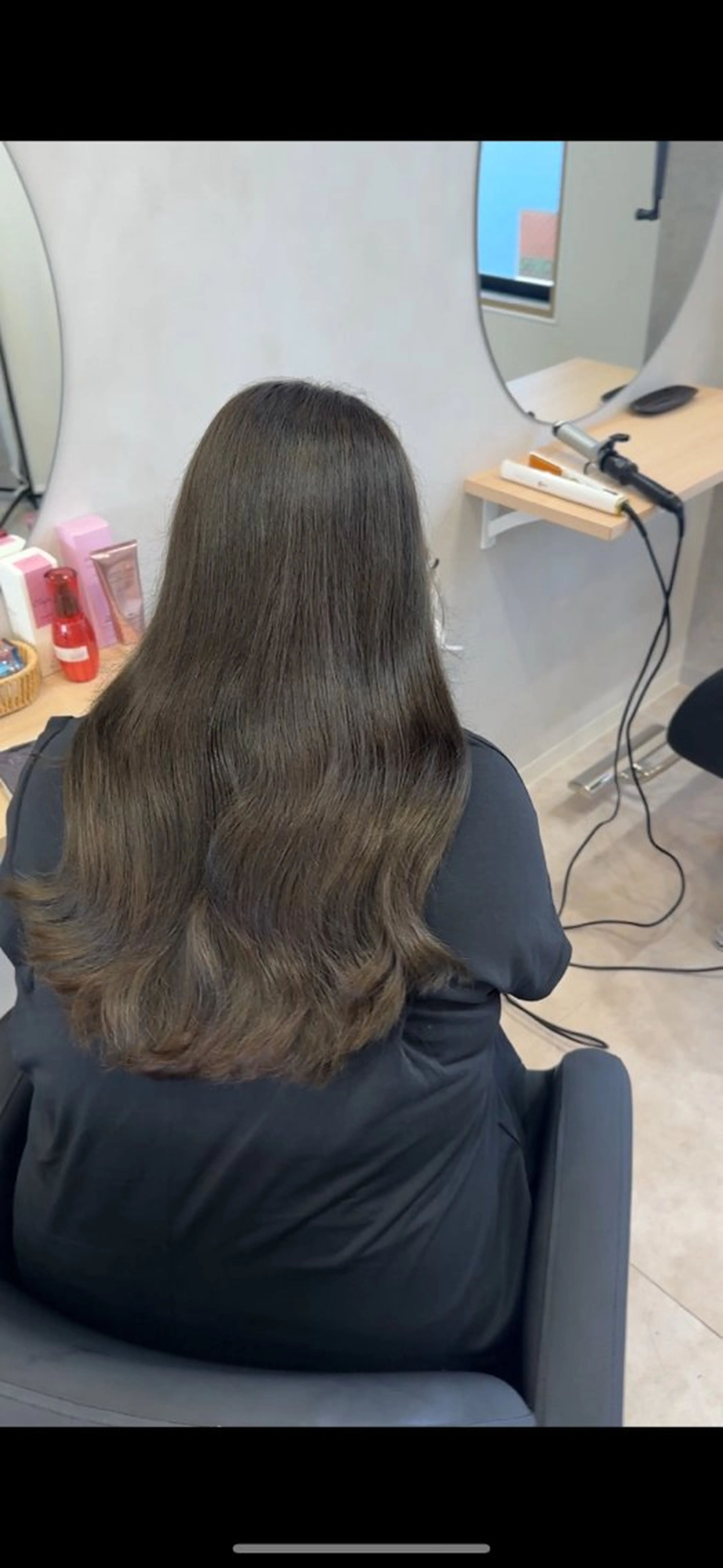 ロング カラー グレージュ オリーブグレージュ オリーブグレー ALLEN hair 郡山店所属・和久 夢彩のヘアスタイル