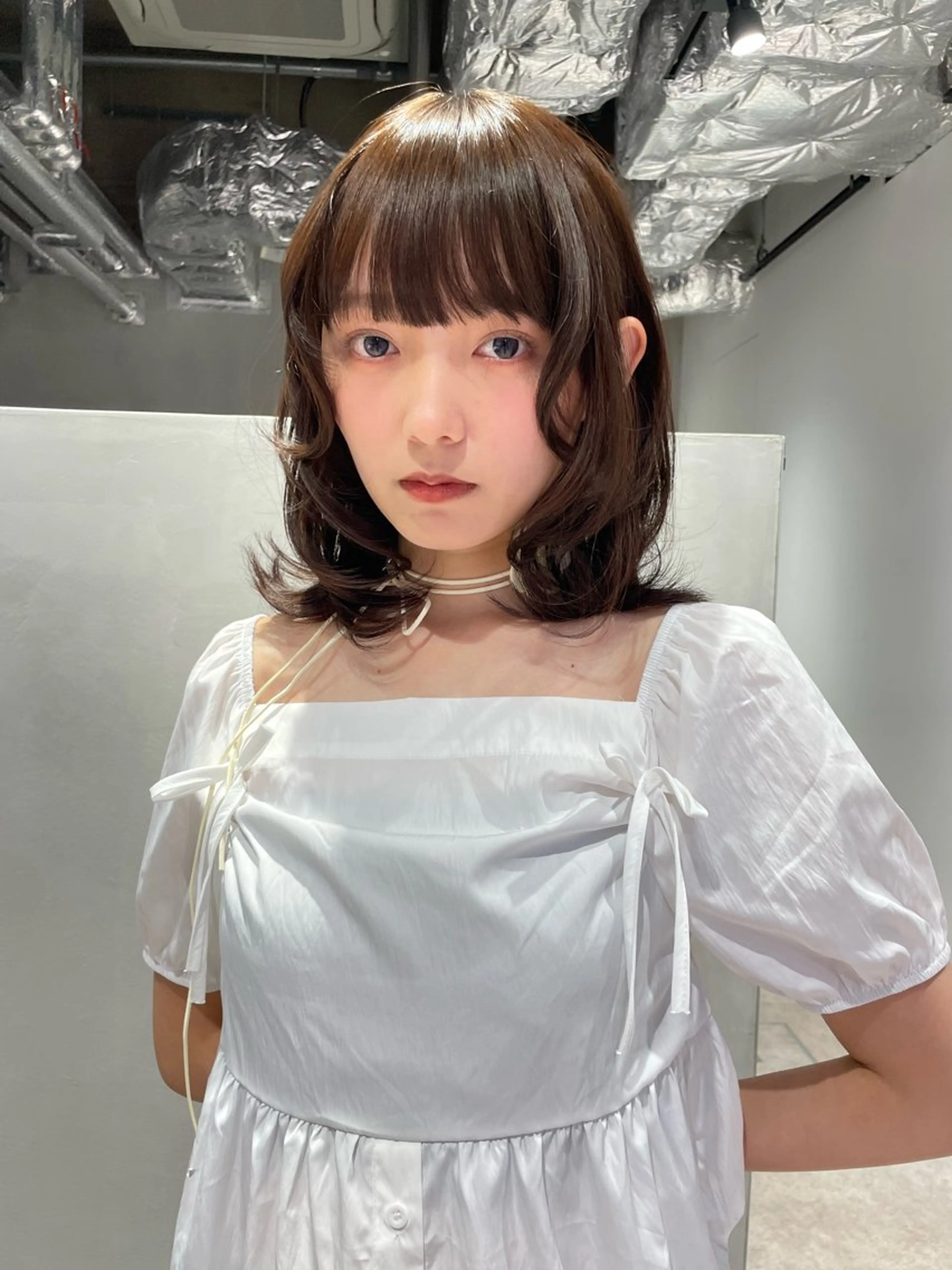セミロング カット MINX over所属・大手町/東京駅 小玉姫那のヘアスタイル