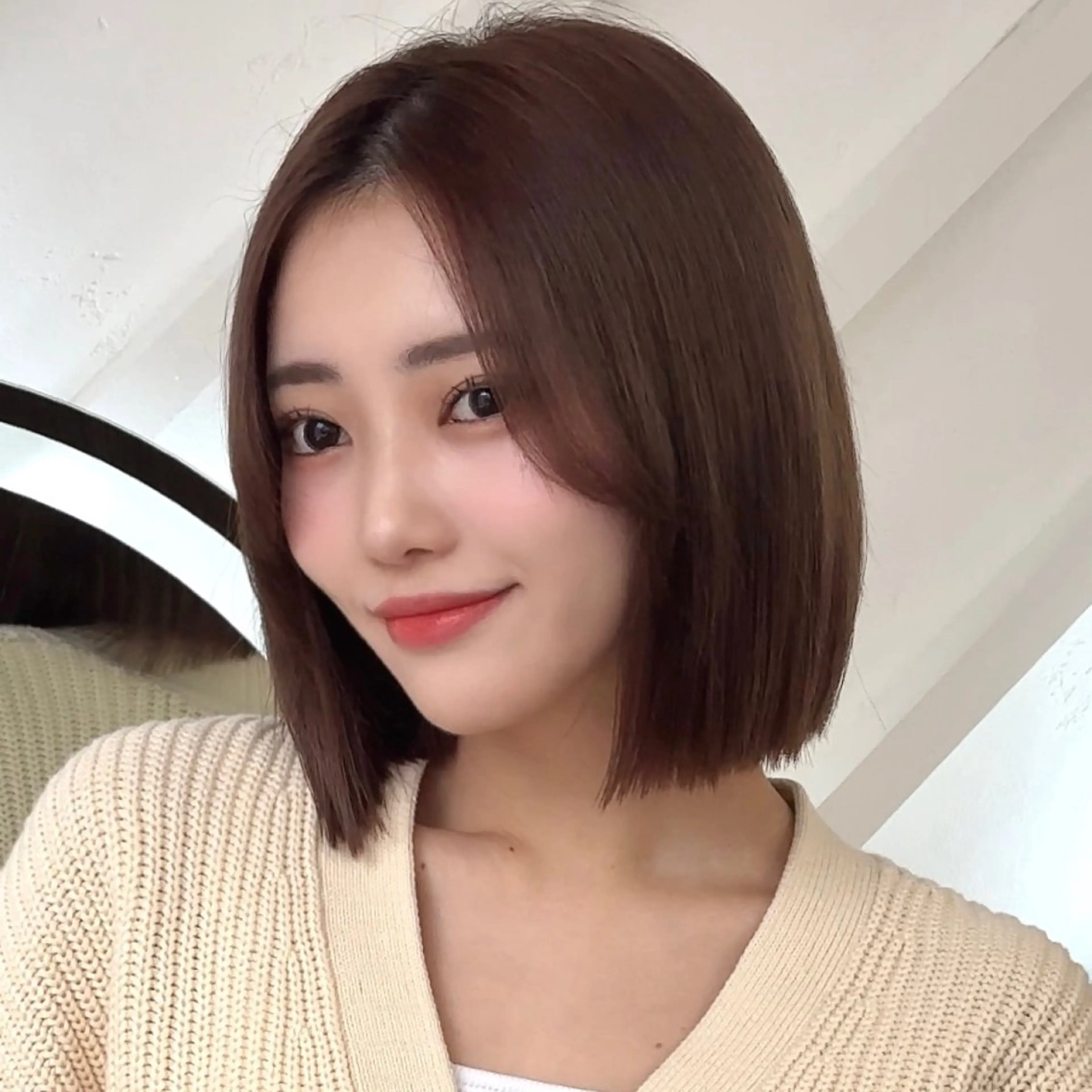 ショート カラー カット ヘアカラー トリートメント 優希/似合わせ/艶 カラー/カット/渋谷のヘアスタイル