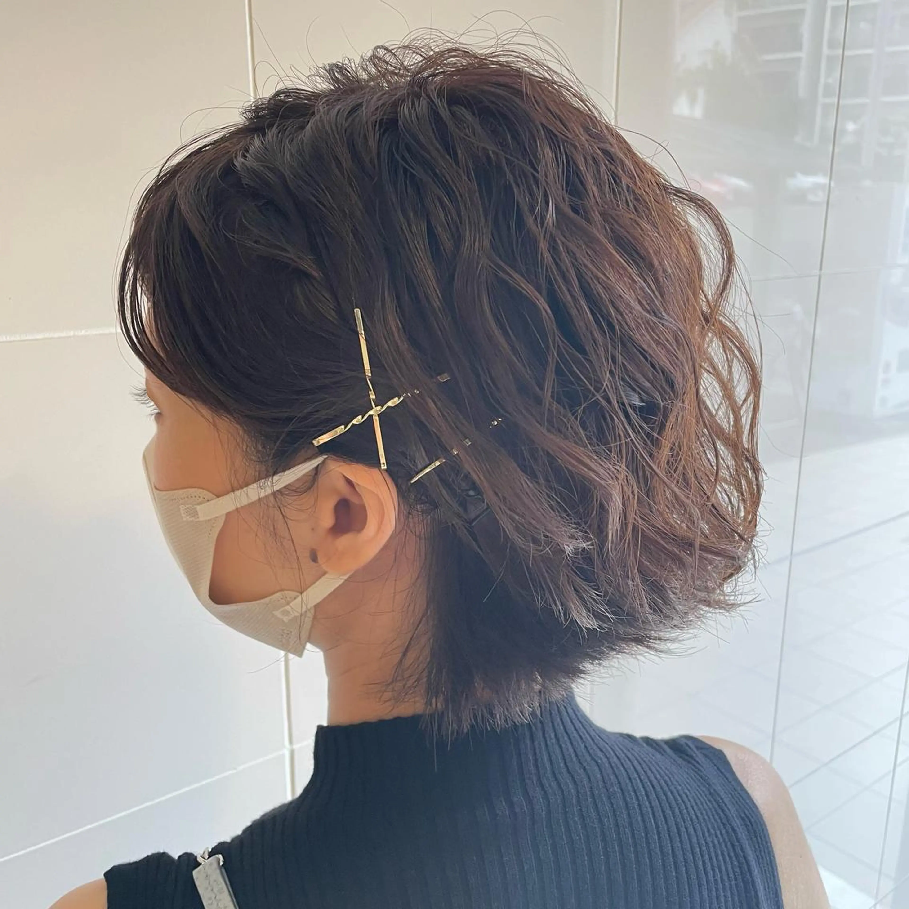 ショート ヘアアレンジ ヘアセット T Ayaのヘアスタイル