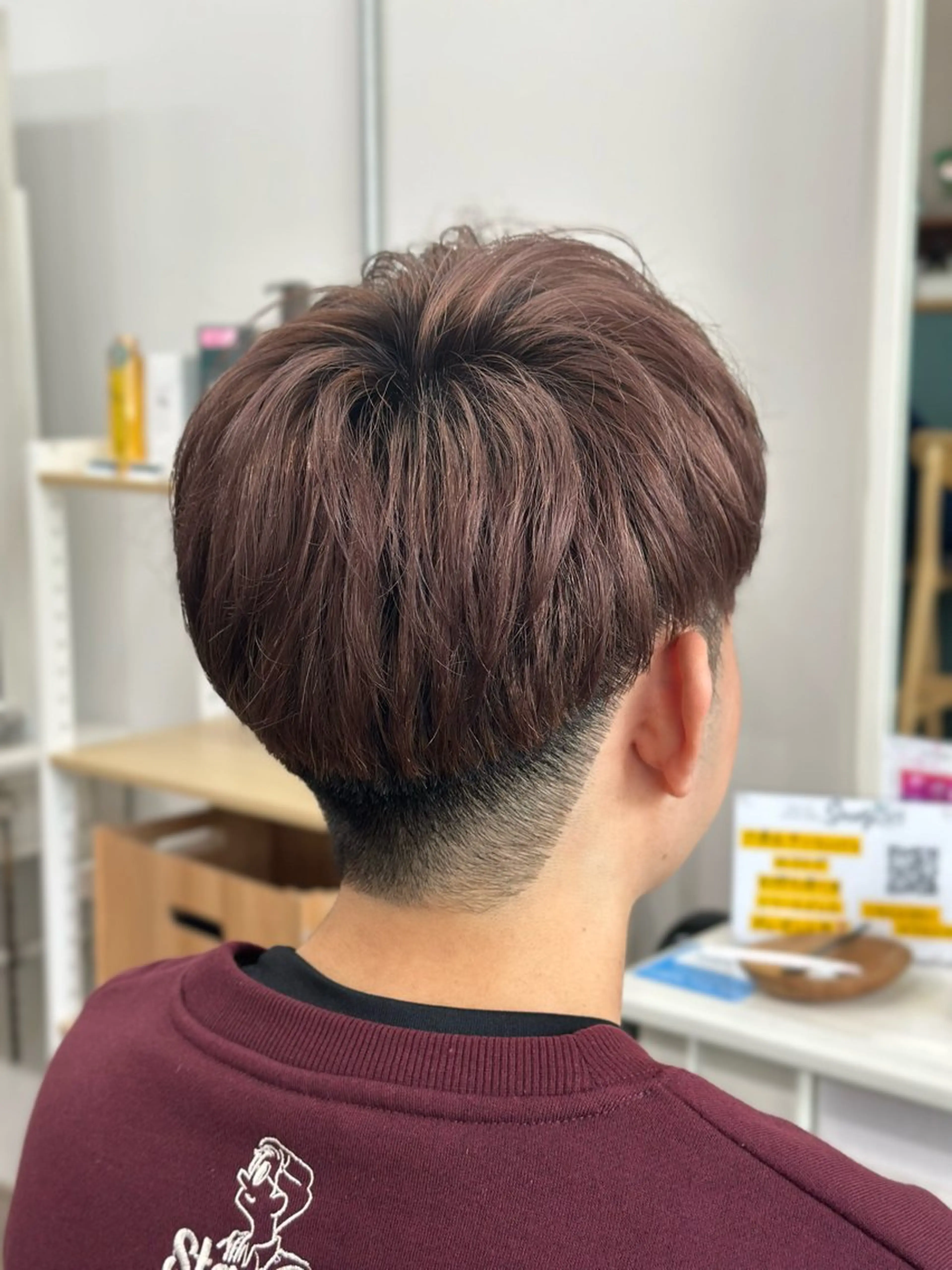 メンズ マッシュ 刈り上げ カット Snalyメンズ特化 スエハラのヘアスタイル