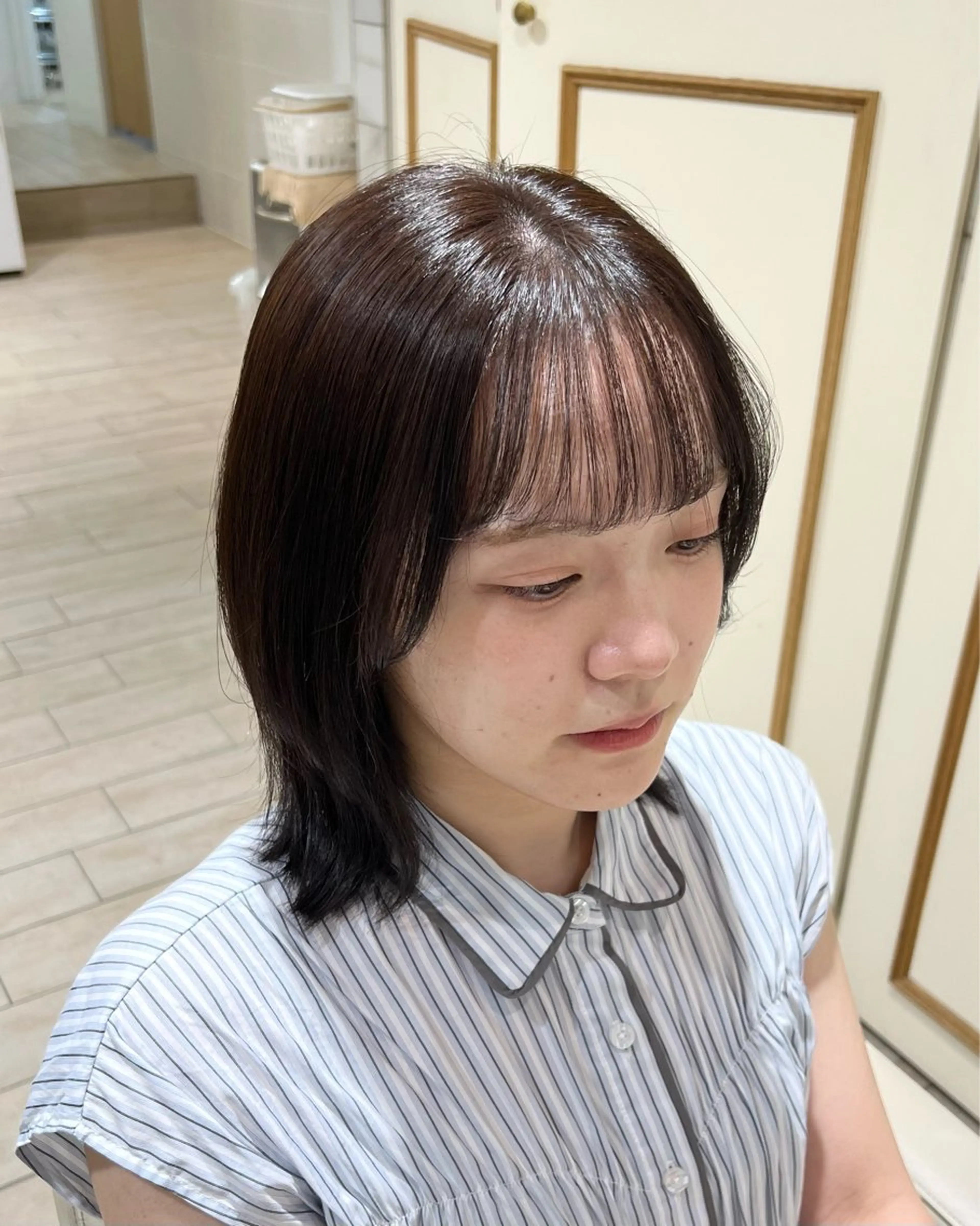 ショート カラー ヘアカラー ୨୧color୨୧ ちひろのヘアスタイル