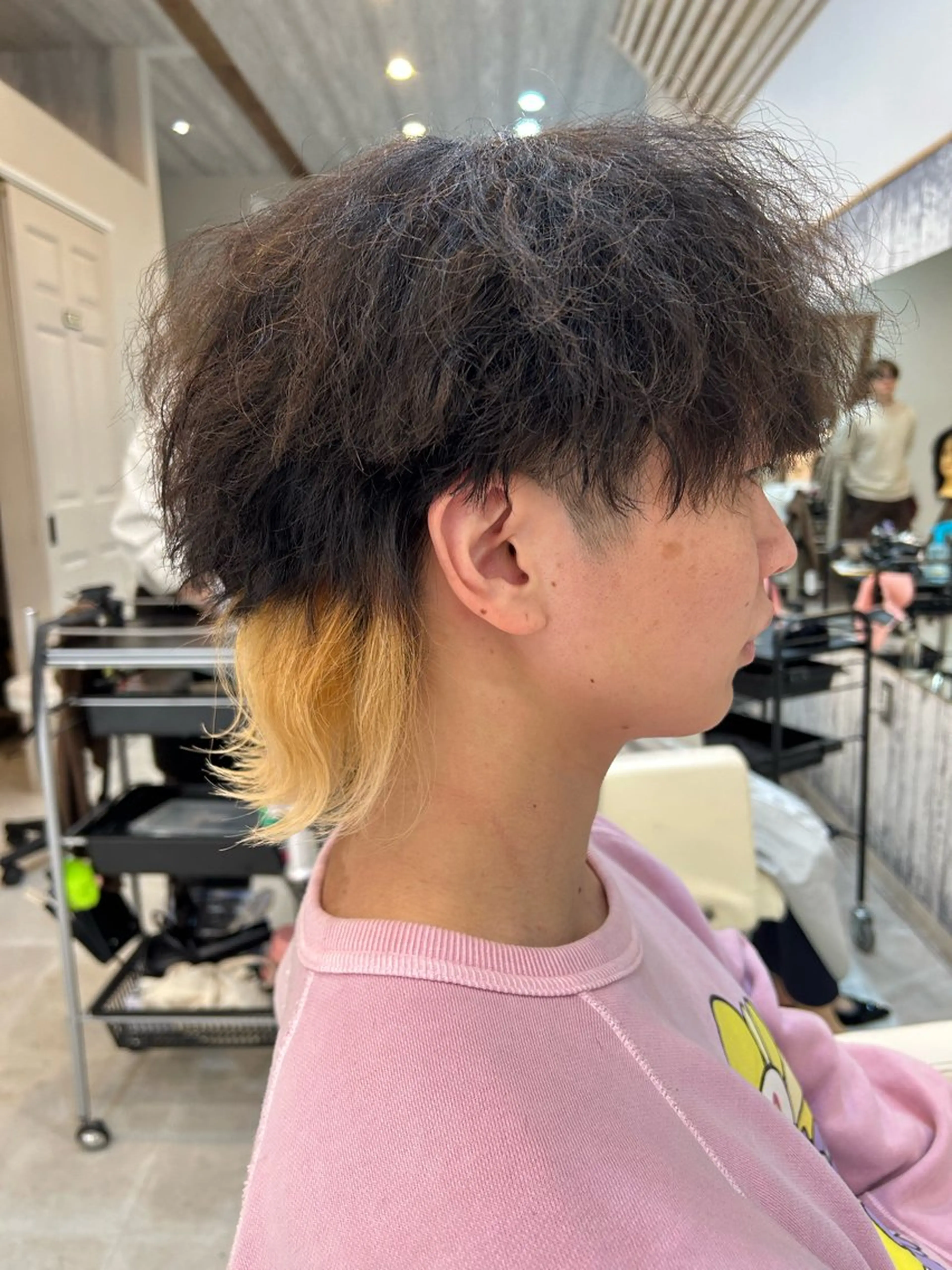 ミディアム りゅうせい ／カットモデル募集中のヘアスタイル