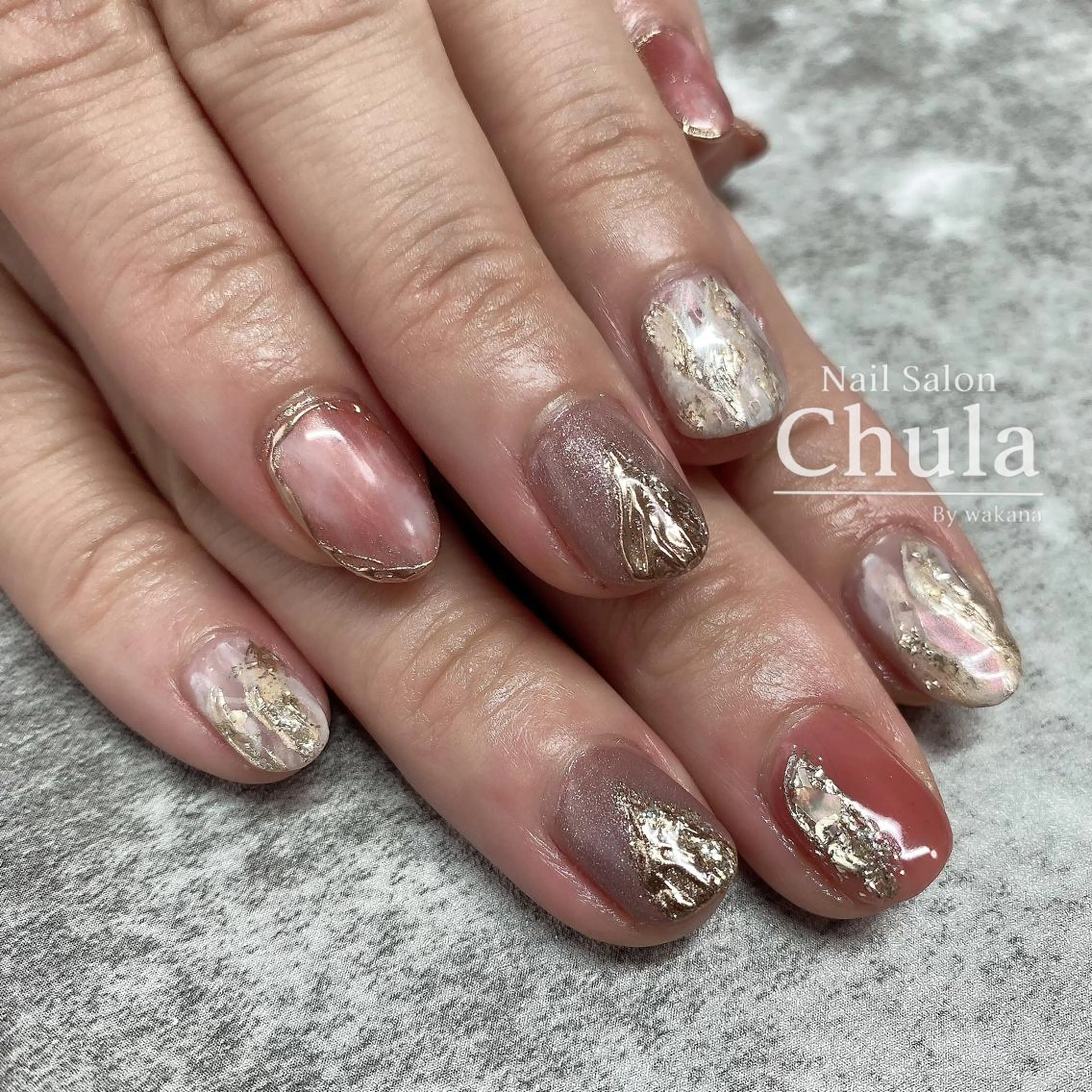 ネイル ハンドネイル Nailsalon Chulaのネイルデザイン