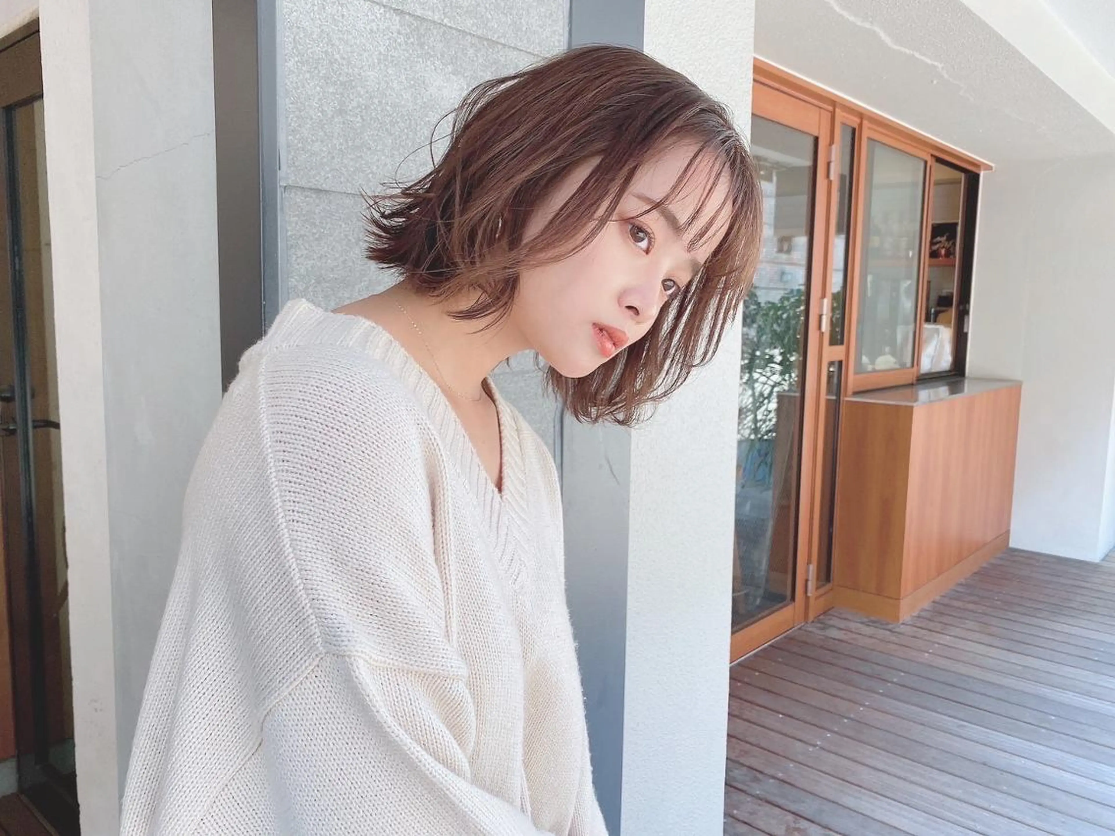 【定番人気】オーガニックカラー＋トリートメントの写真