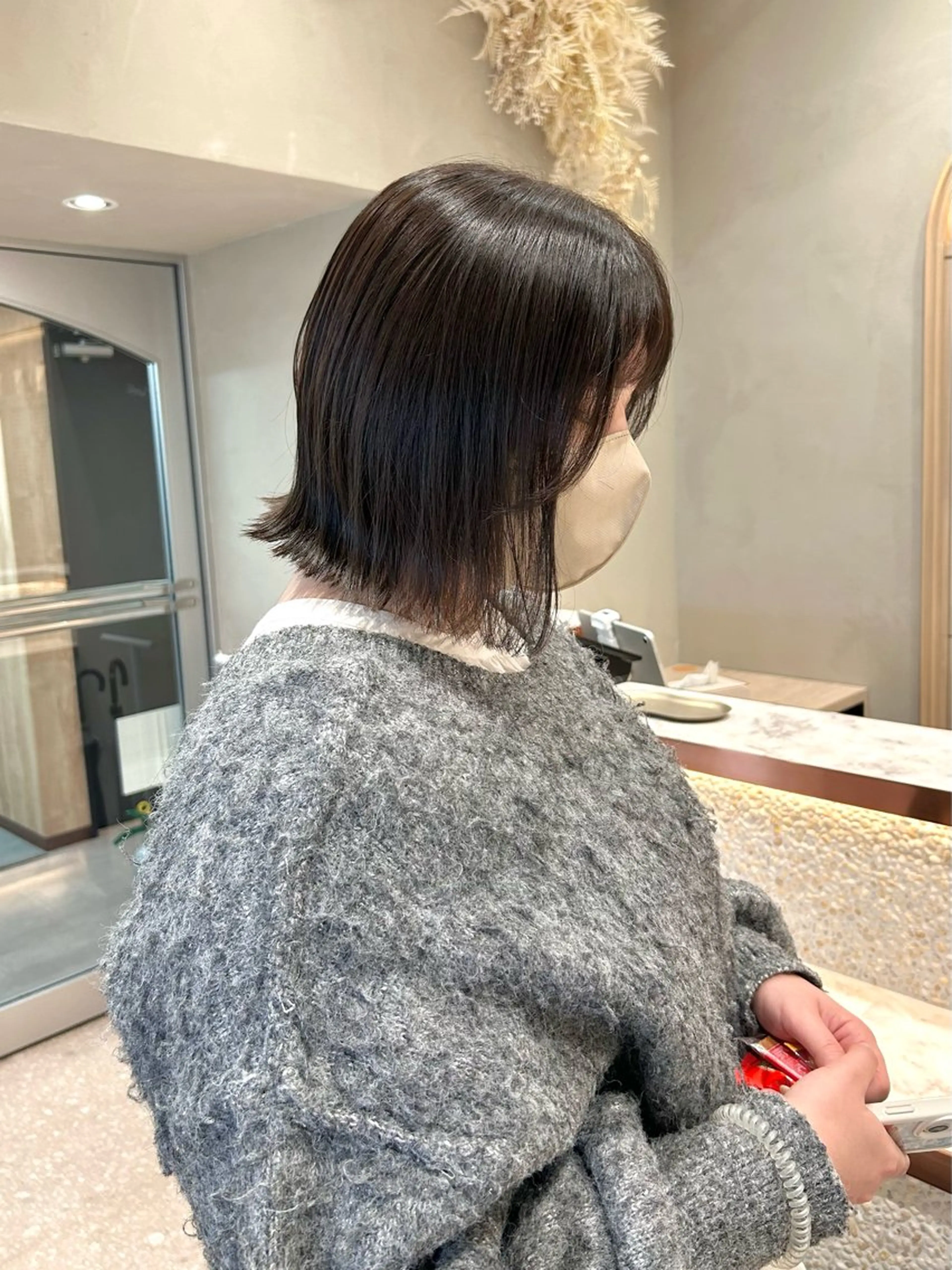 ミディアム カラー カット ヘアカラー トリートメント Luce横浜店所属・yuu 🪴 透明感 カラー/メンズパーマのヘアスタイル