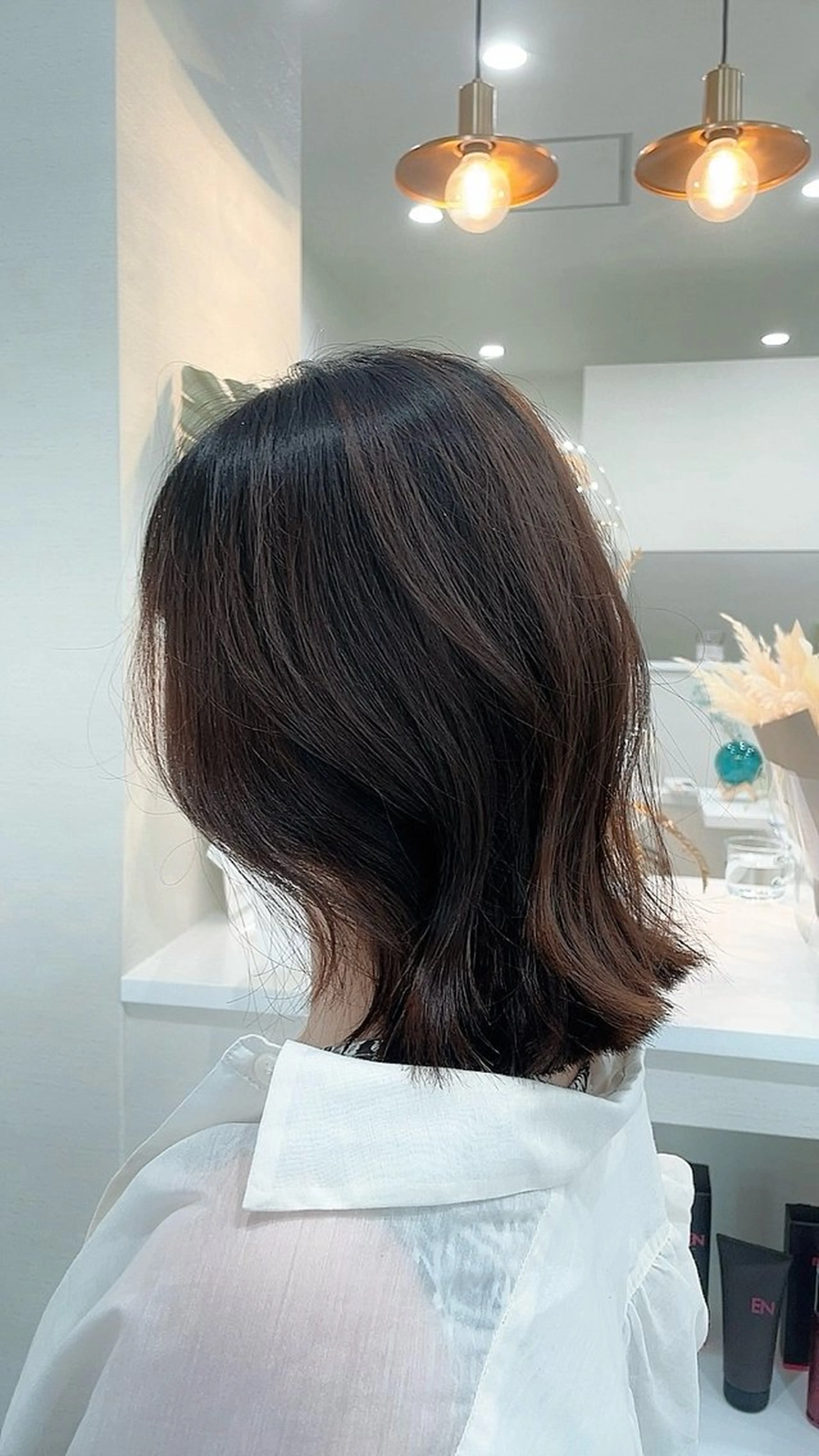 ミディアム カット mono.所属・南茨/ヘッドスパ /カット/momoのヘアスタイル