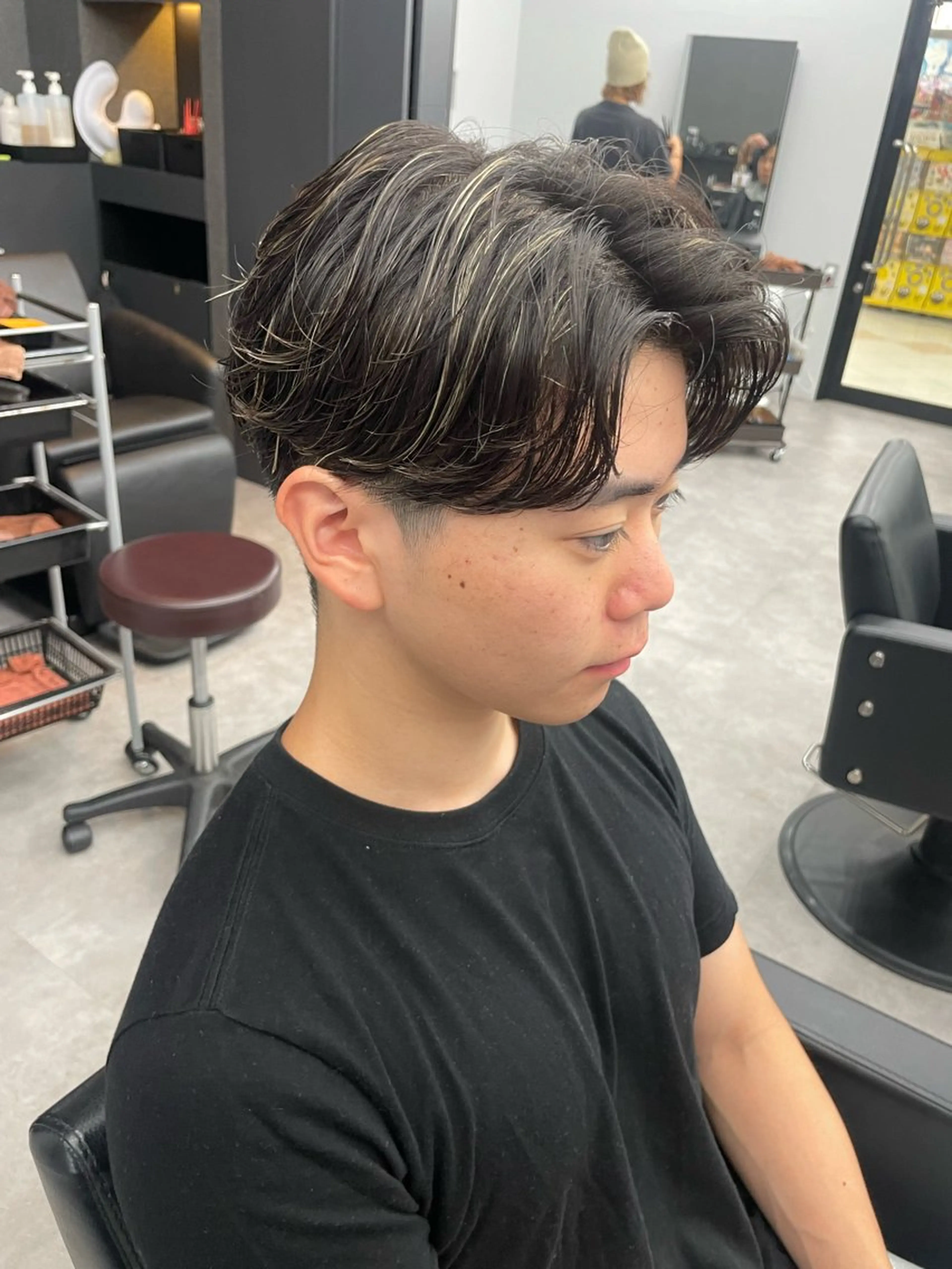 ショート パーマ メンズ Men's専門✂︎ 増田　正義のヘアスタイル