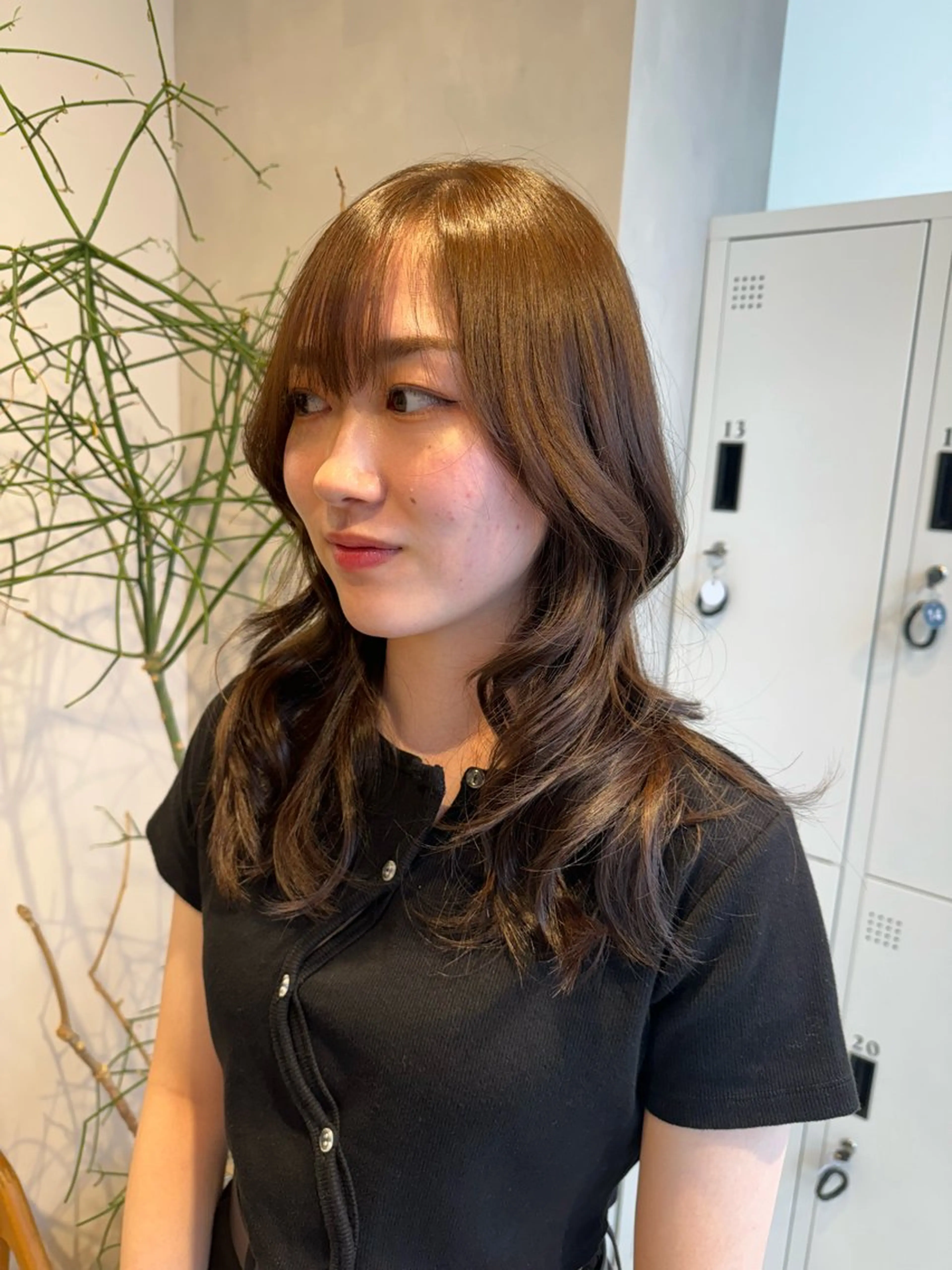 カラー ブラウンカラー マロンブラウン 透明感カラー✨艶髪 制作🌱山根あゆみのヘアスタイル
