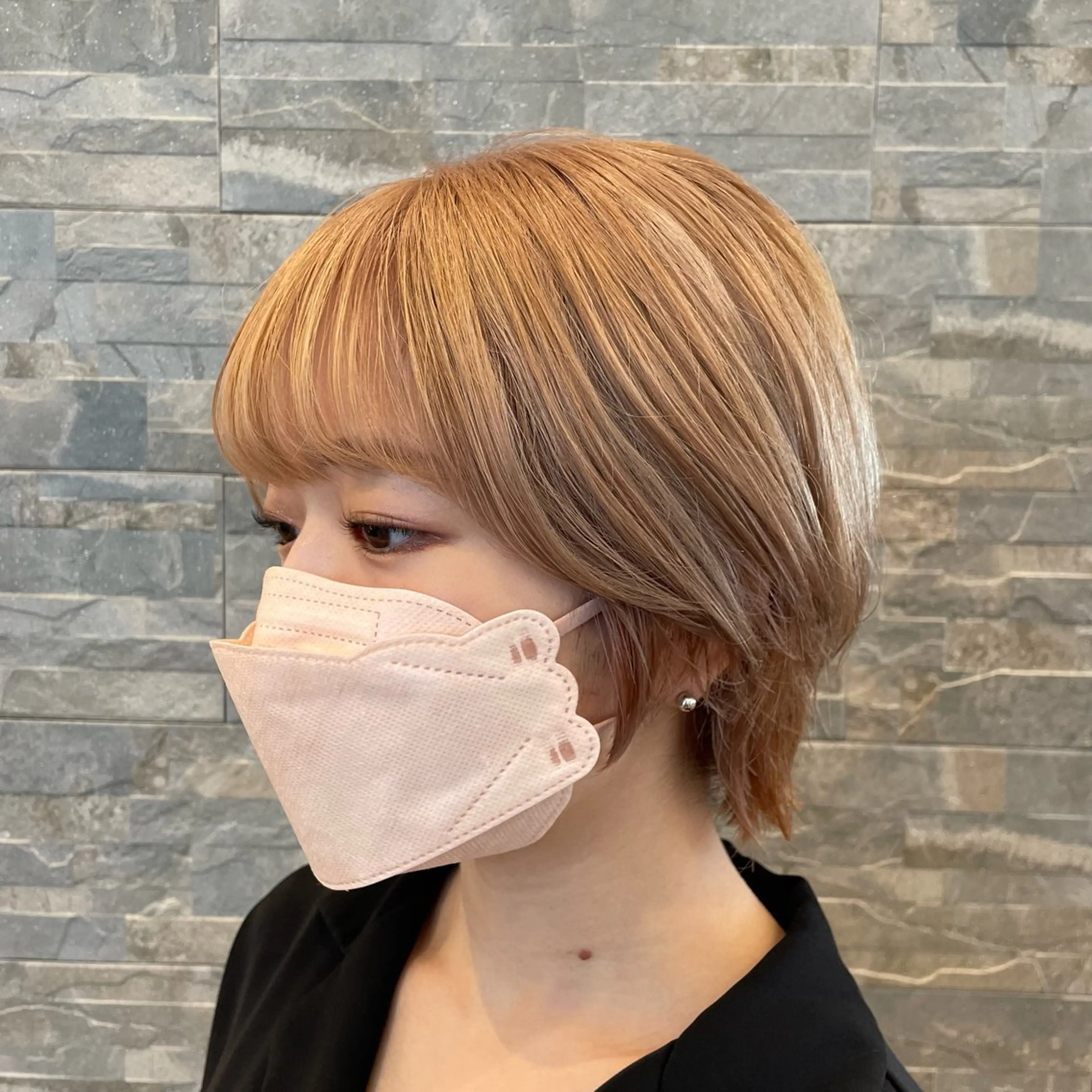 ショート ショートヘア カット La Blessグランサロン梅田店所属・梅田美容室/ブリーチ なし/レイヤーカットのヘアスタイル