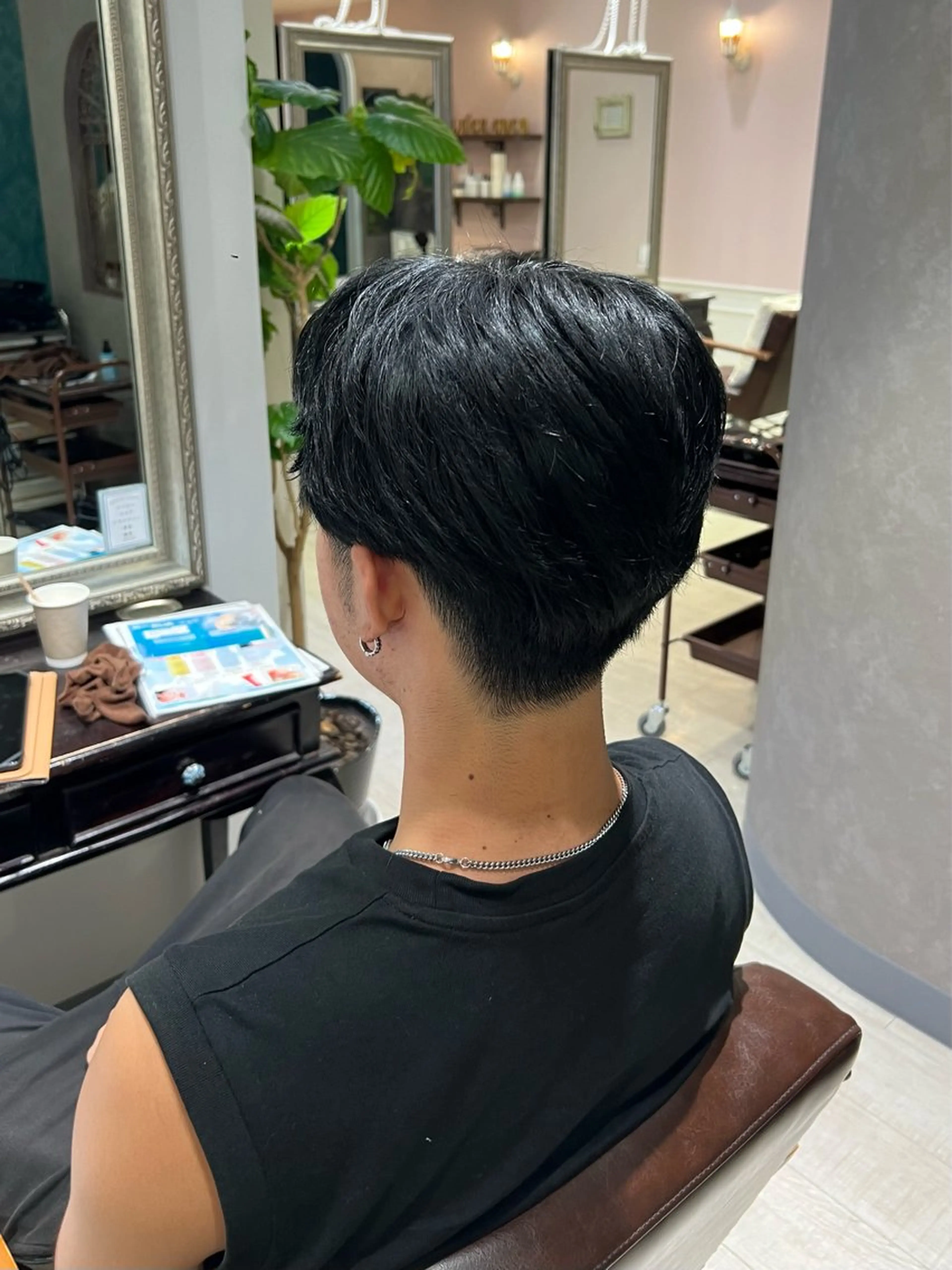 カラー メンズ メンズ就活ヘア 柔らかい透明感カラー 🫧ゆうしん/高宮のヘアスタイル