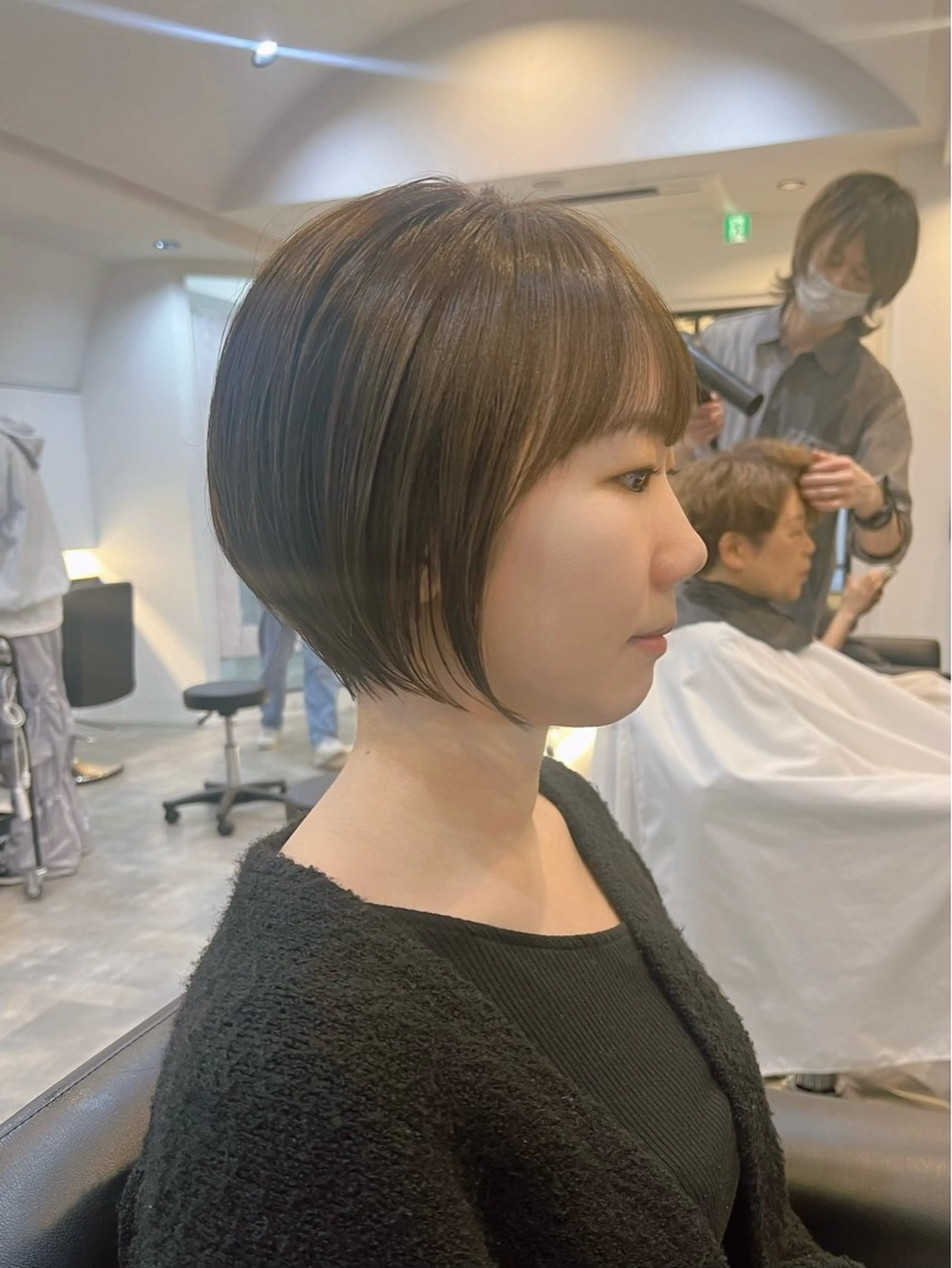 ショート ショートボブ ボブ ショートヘア カット 工藤 梨花のヘアスタイル