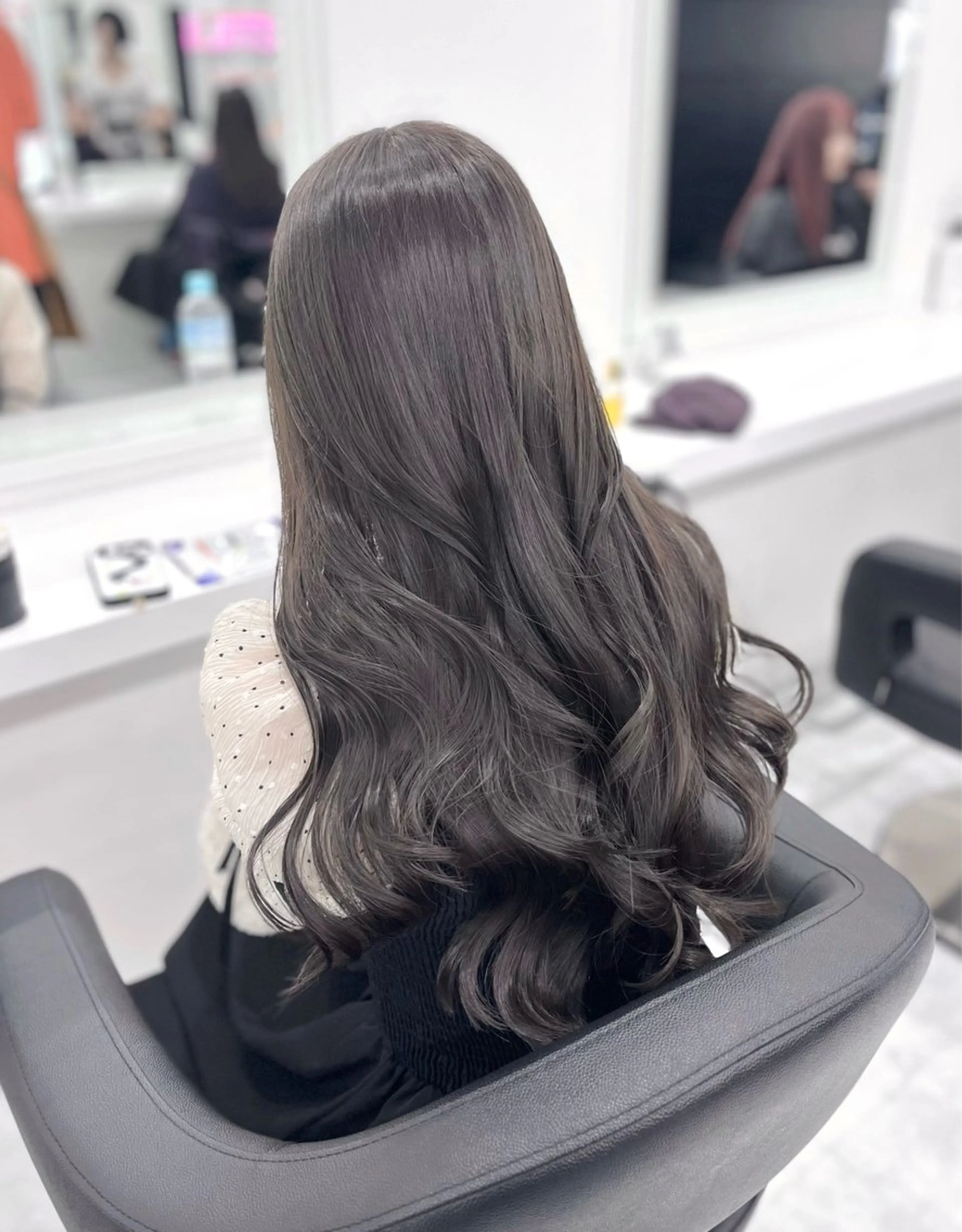 ロング カラー ヘアアレンジ サロウィン渋谷宇田川店所属・ハッシュカット/韓国 レイヤー/Arataのヘアスタイル