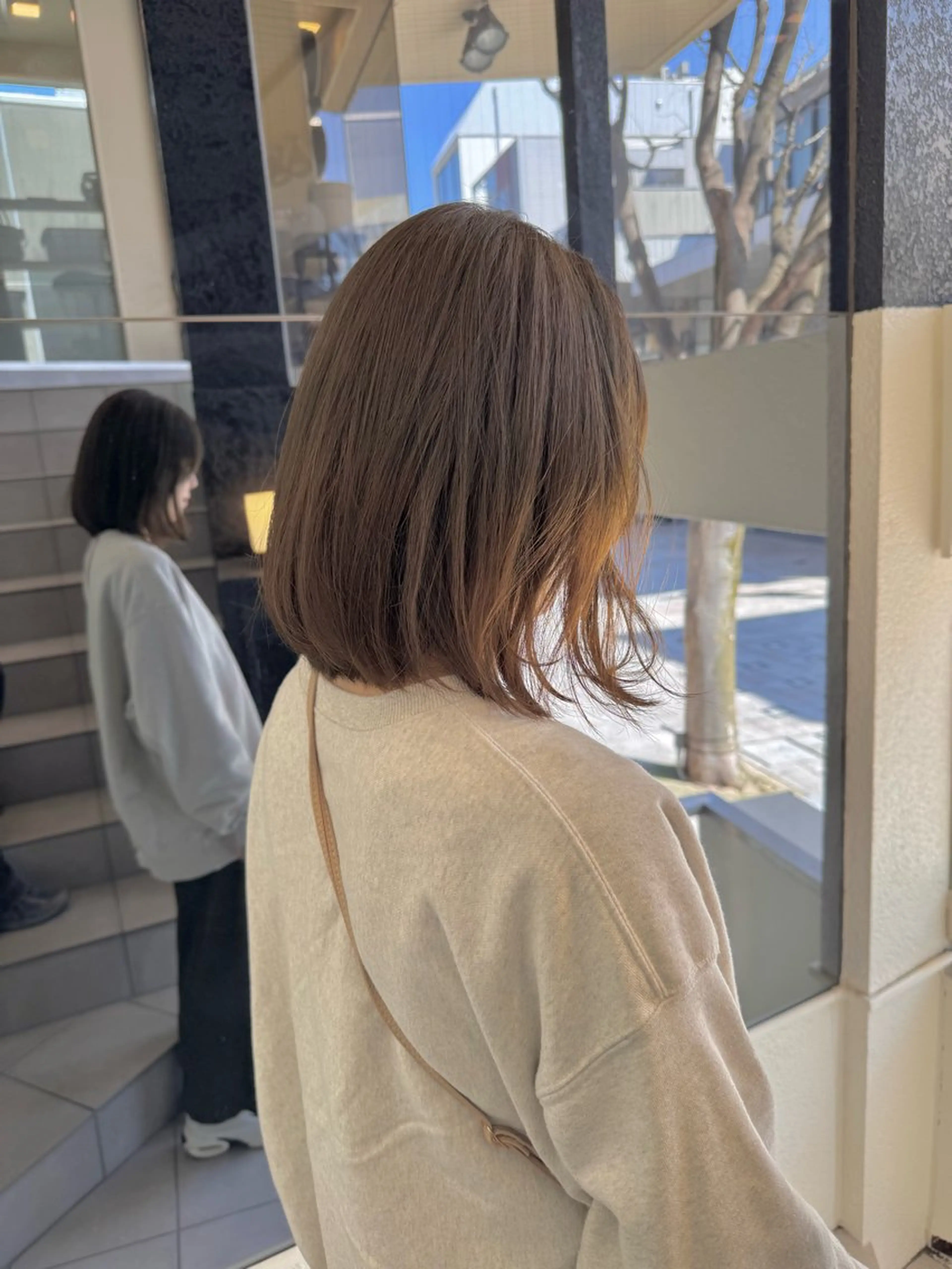 ショート カラー カット ヘアカラー KOHNO/ブリーチ なし/透明感カラーのヘアスタイル