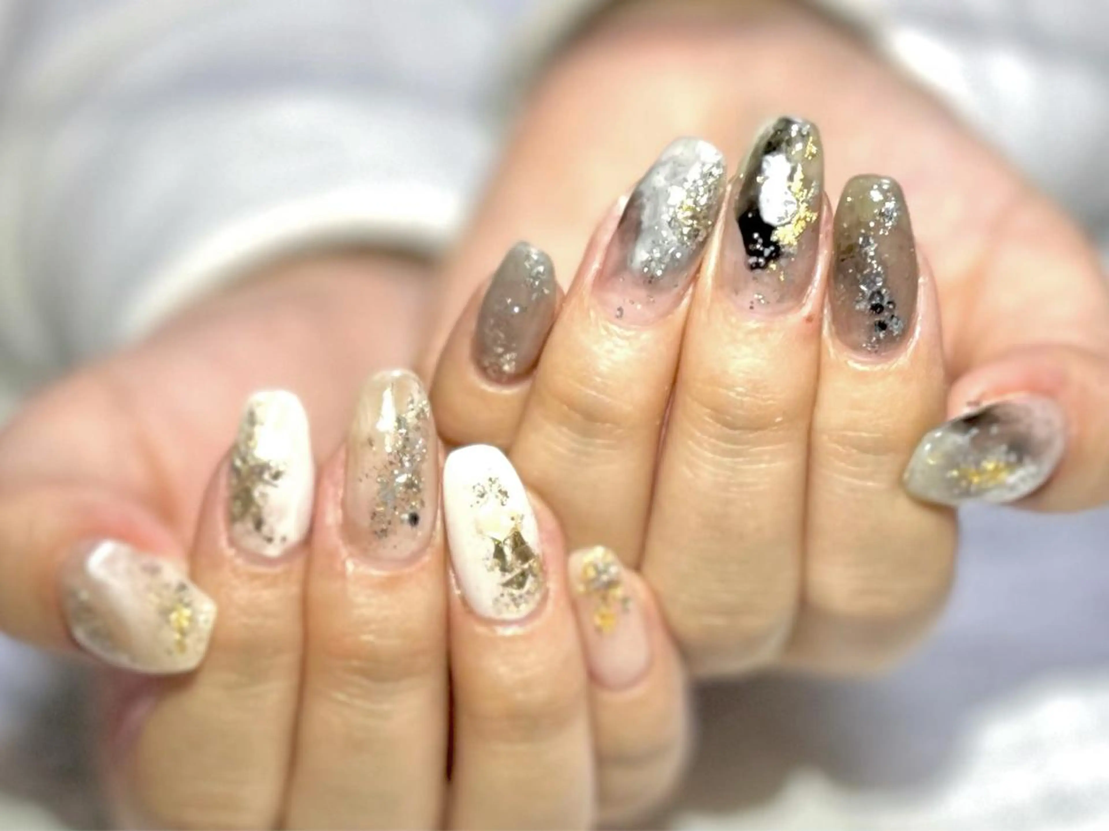 ネイル ニュアンスネイル ネイル フフラ所属・nail fufla ♡yamane♡のネイルデザイン