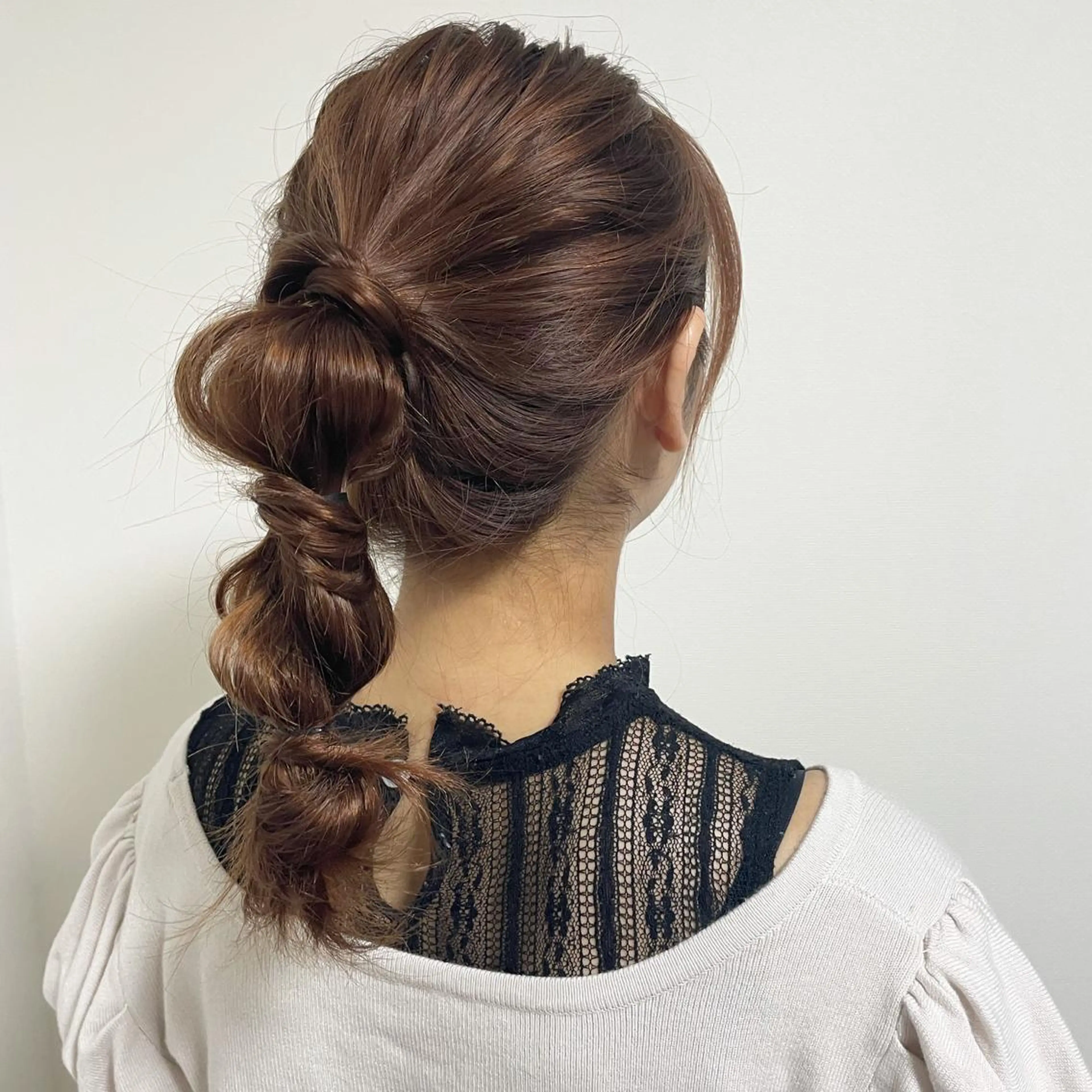 ヘアアレンジ 玉ねぎヘアー SOL .✂︎ 松永李帆のヘアスタイル