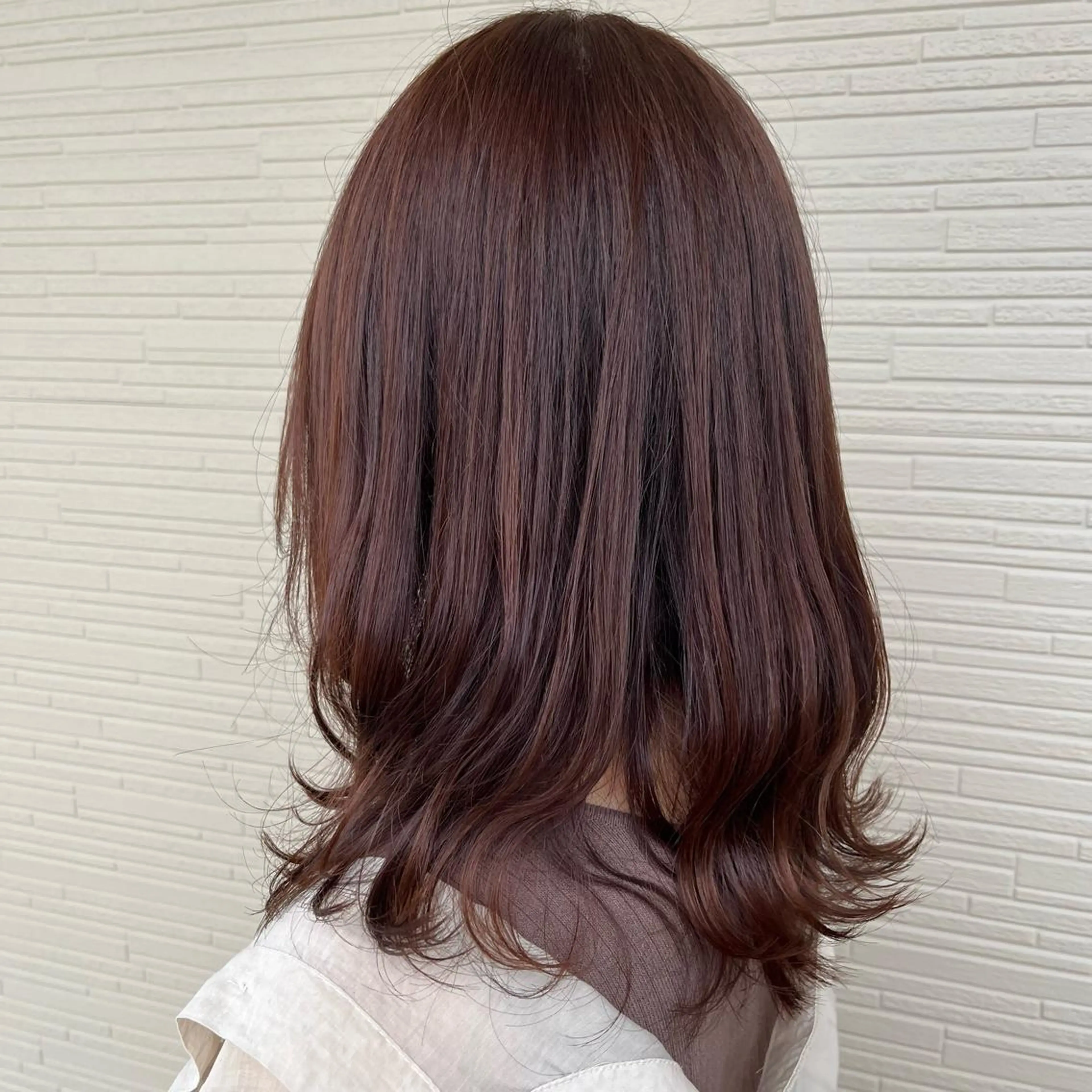 ミディアム カラー ヘアカラー 推し活美容師 🩵 Hayashiのヘアスタイル