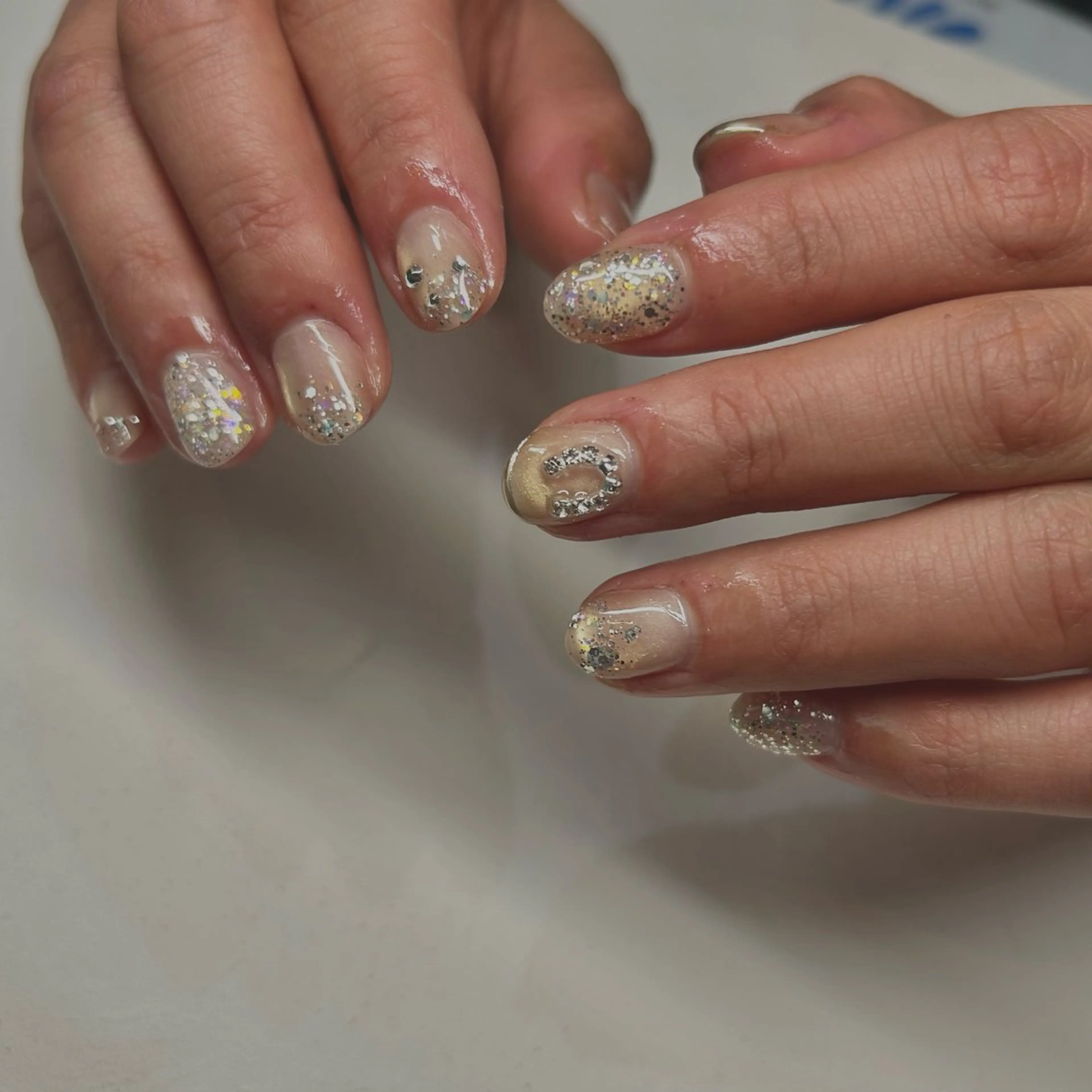 ネイル ハンドネイル フットネイル 𐂃 colorer𐂃のネイルデザイン