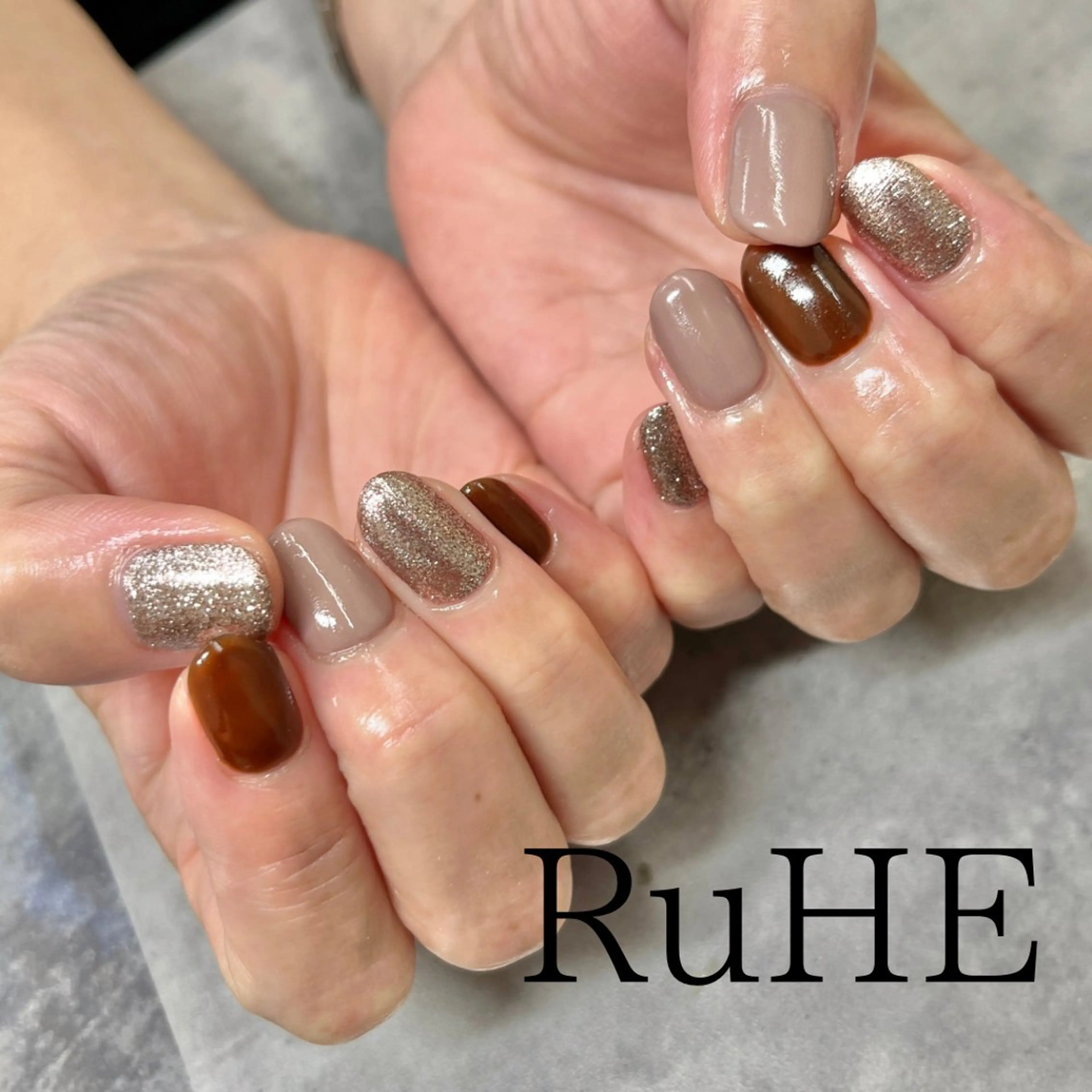 ネイル ワンカラーネイル RuHE （BB nail)のネイルデザイン
