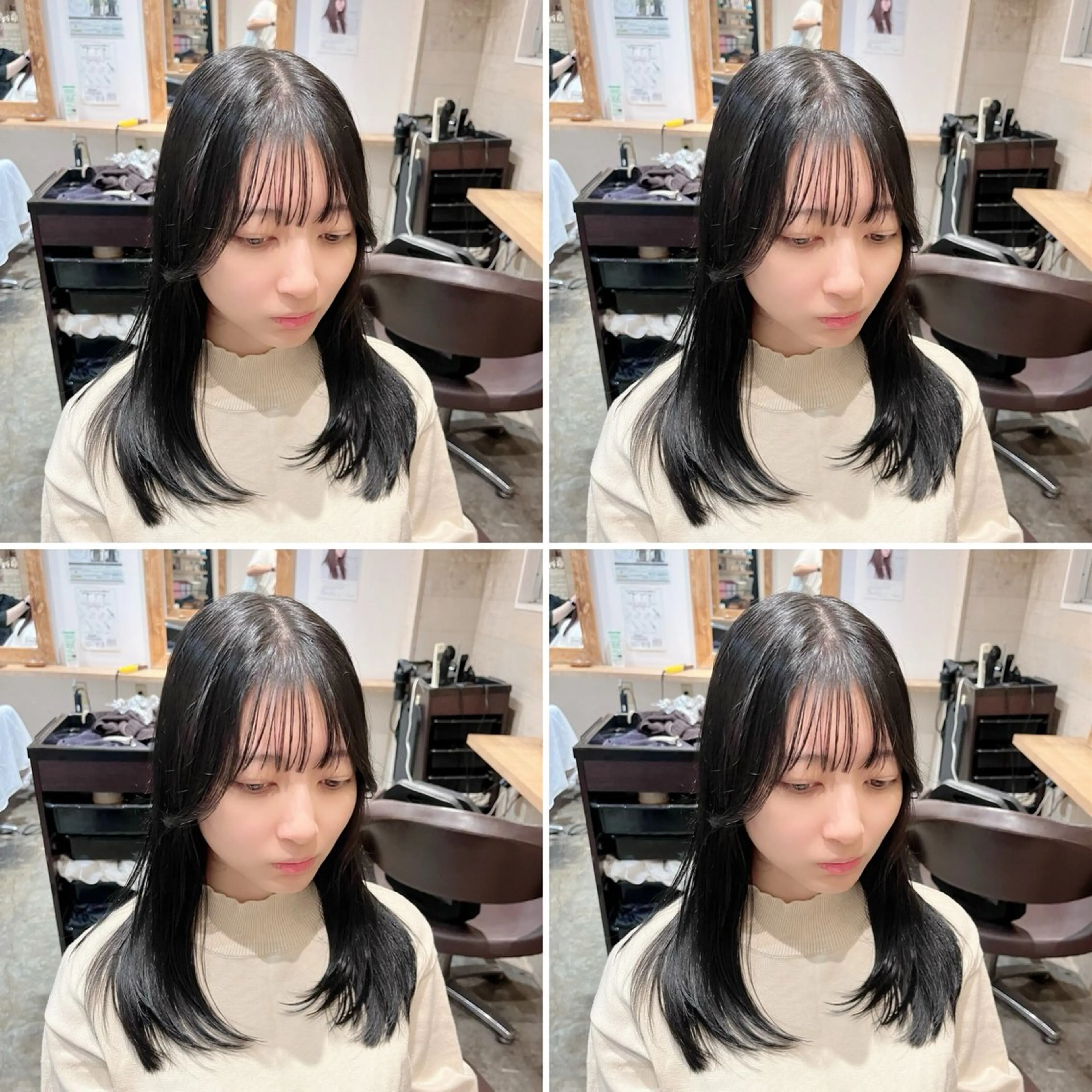 ロング カラー カット ヘアカラー トリートメント ヘアセット 髪質改善・韓国ヘア特 化💎店長望月のヘアスタイル