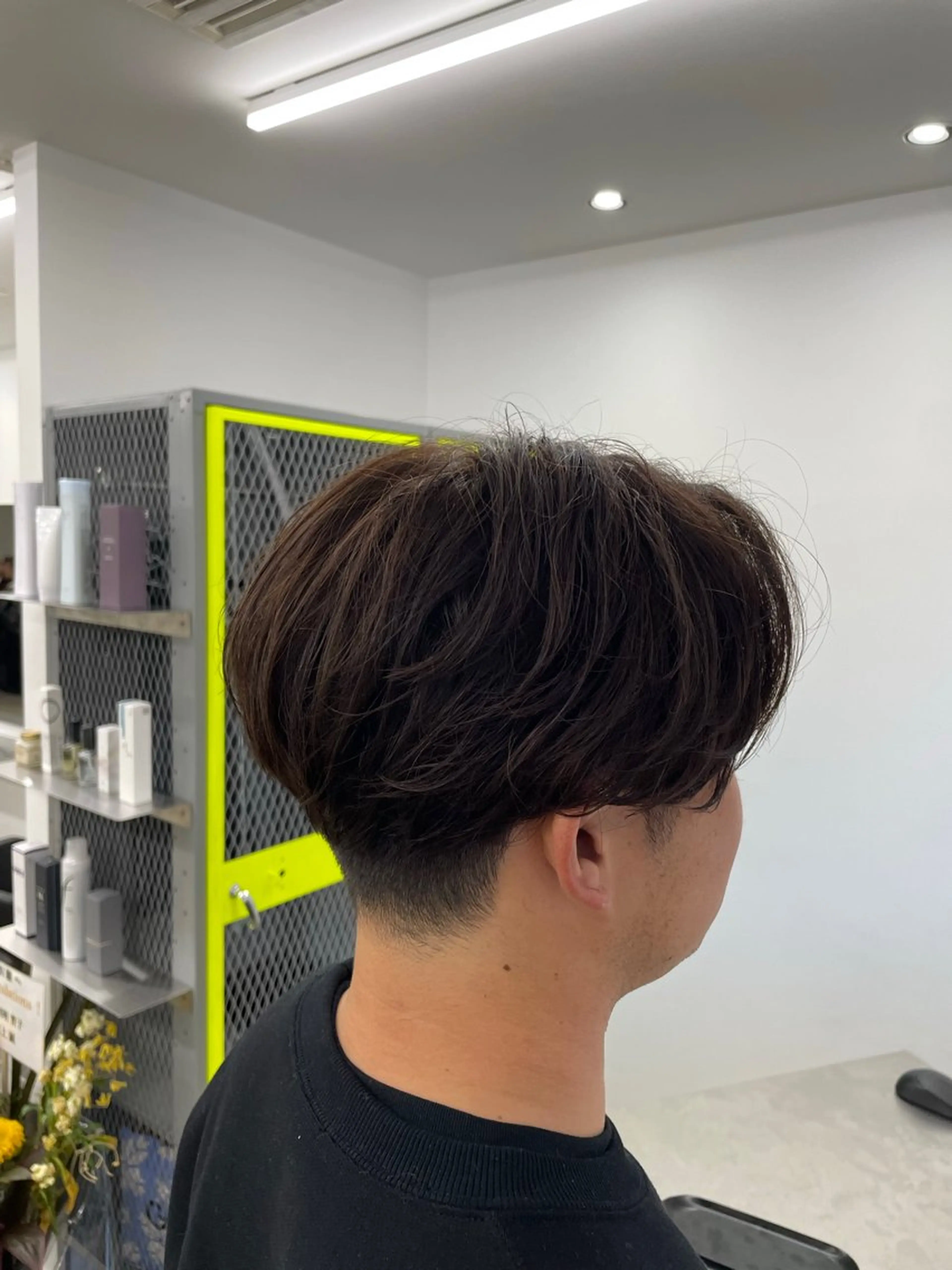 ショート 柏/メンズパーマ/ ナチュラル/颯寿のヘアスタイル