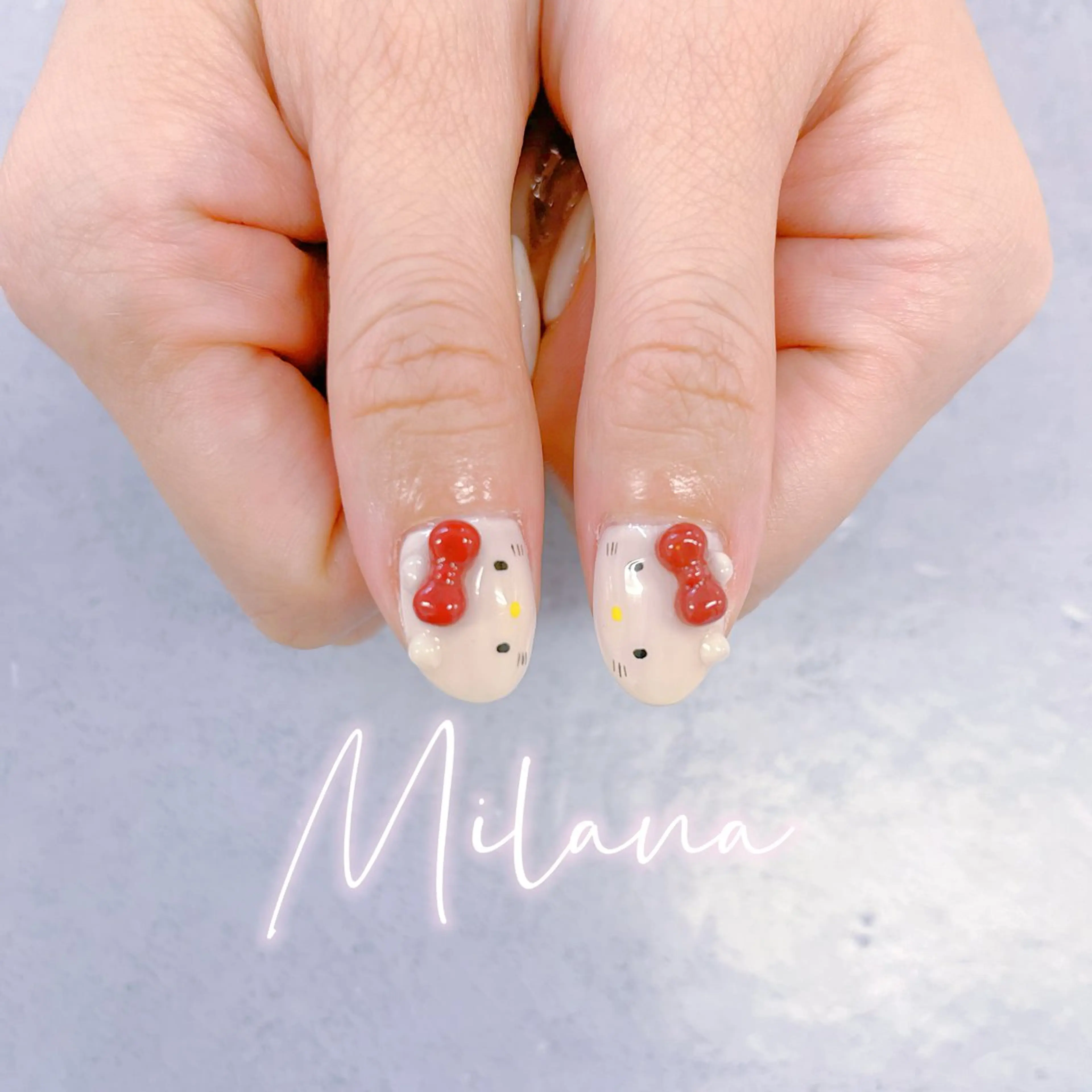 ネイル ハンドネイル Milana 西里のネイルデザイン