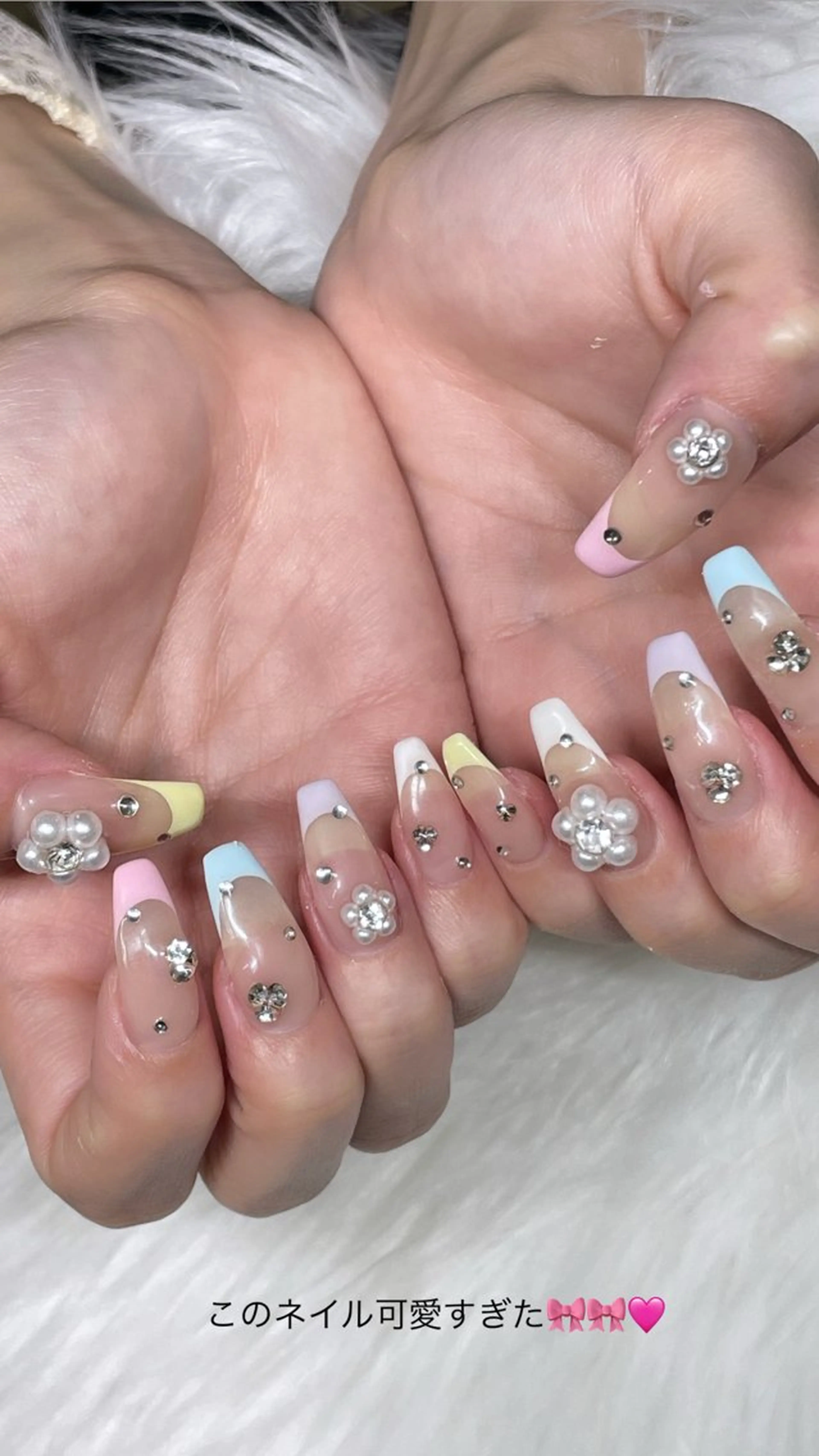 ネイル ハンドネイル オーロラ所属・YUI nailのネイルデザイン