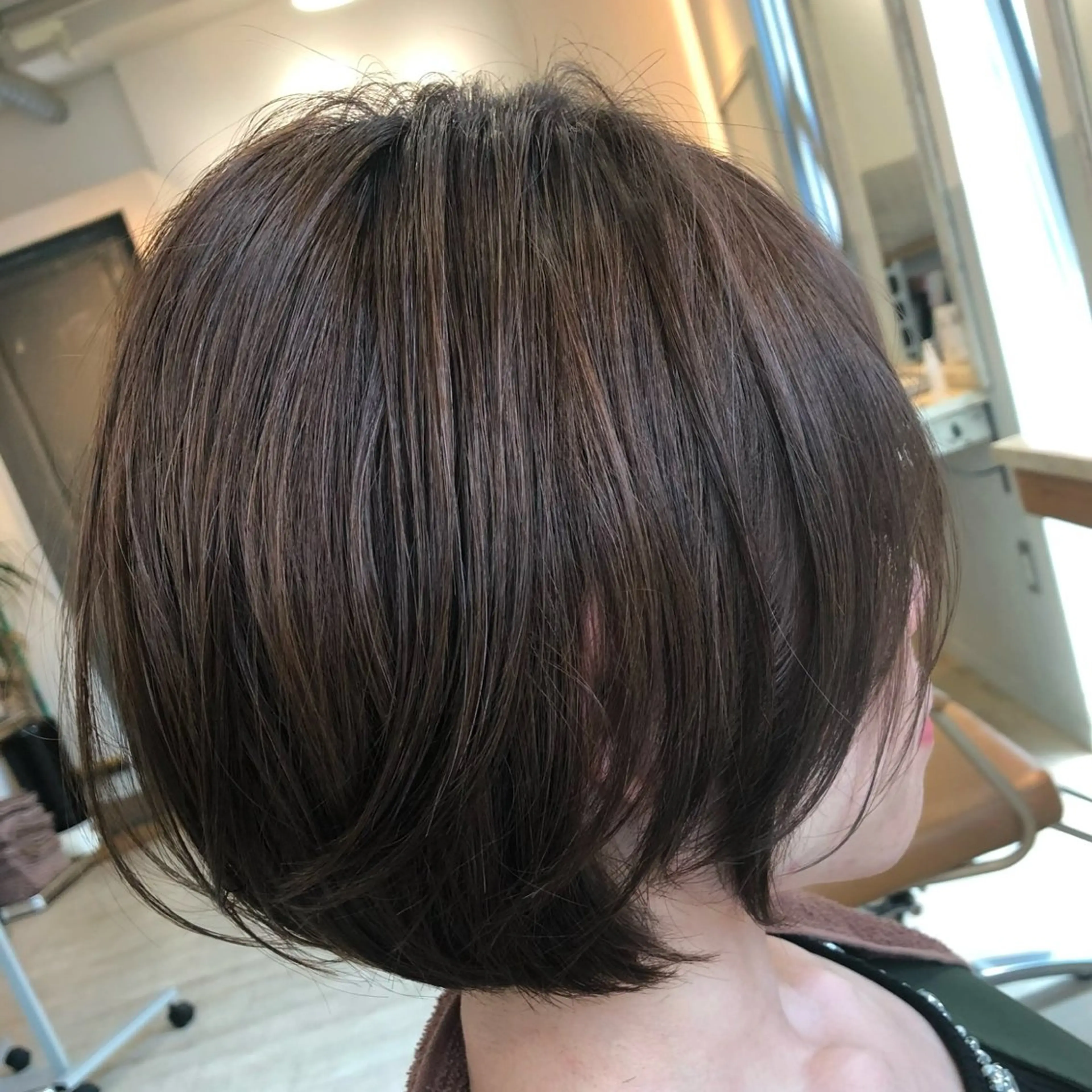 ショート ショートヘア 縮毛矯正 fifth渋谷☆ 飯村 和輝のヘアスタイル