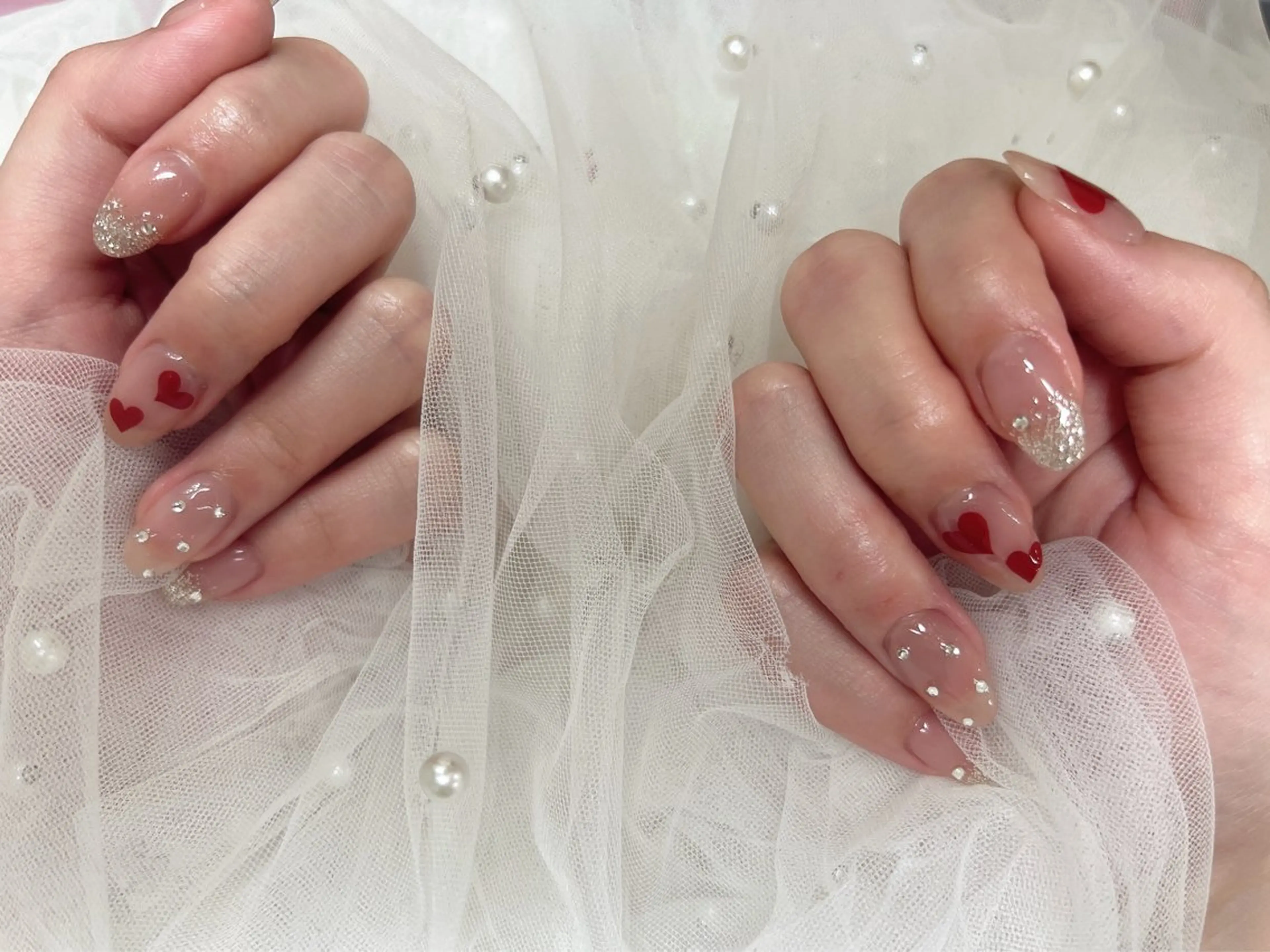 定額ネイル💅メニュー写真デザイン❤️の写真