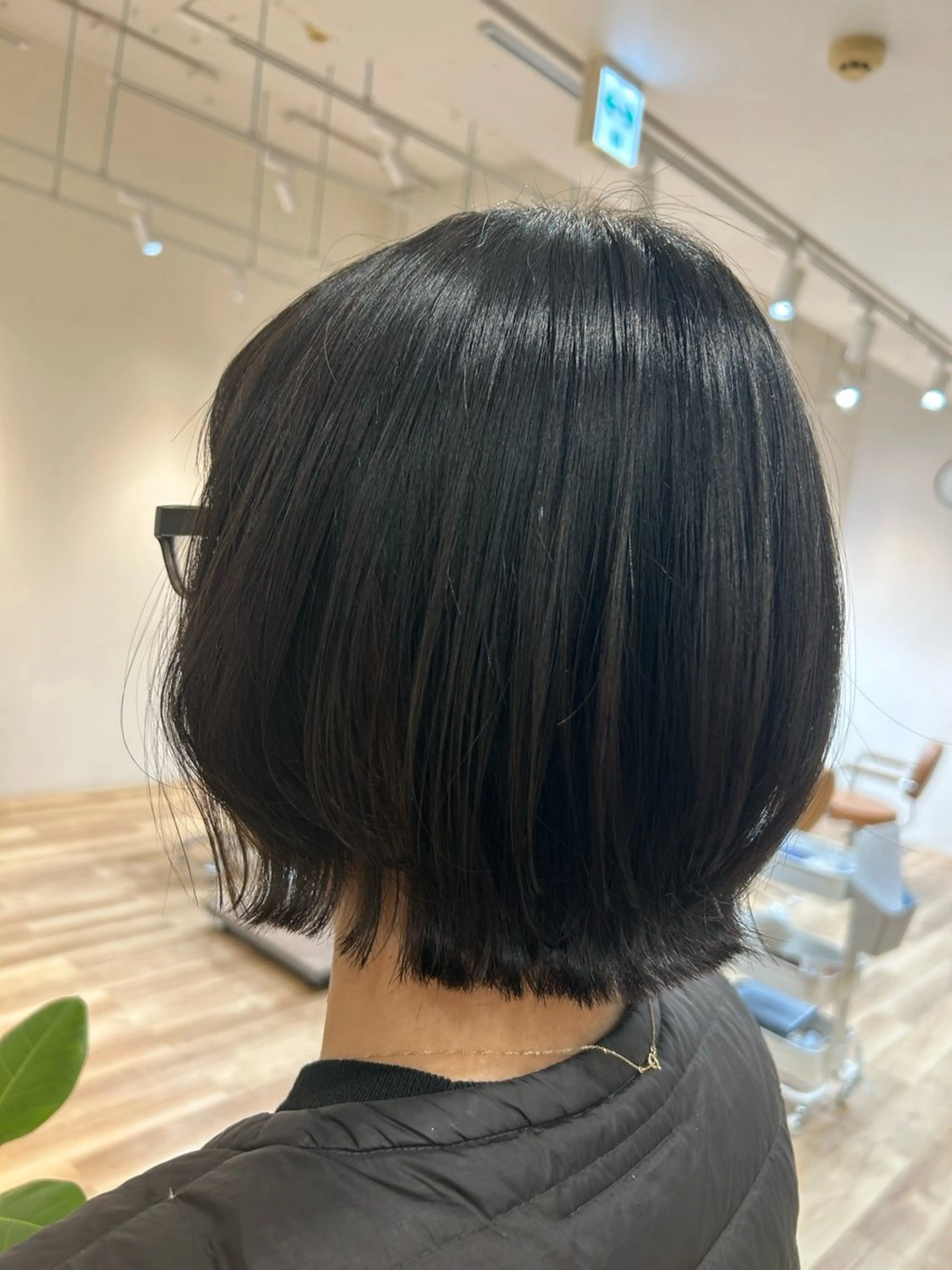 ミディアム ボブ くびれヘア レイヤーカット rudii by HAIRPOCKET所属・玉田 千智のヘアスタイル