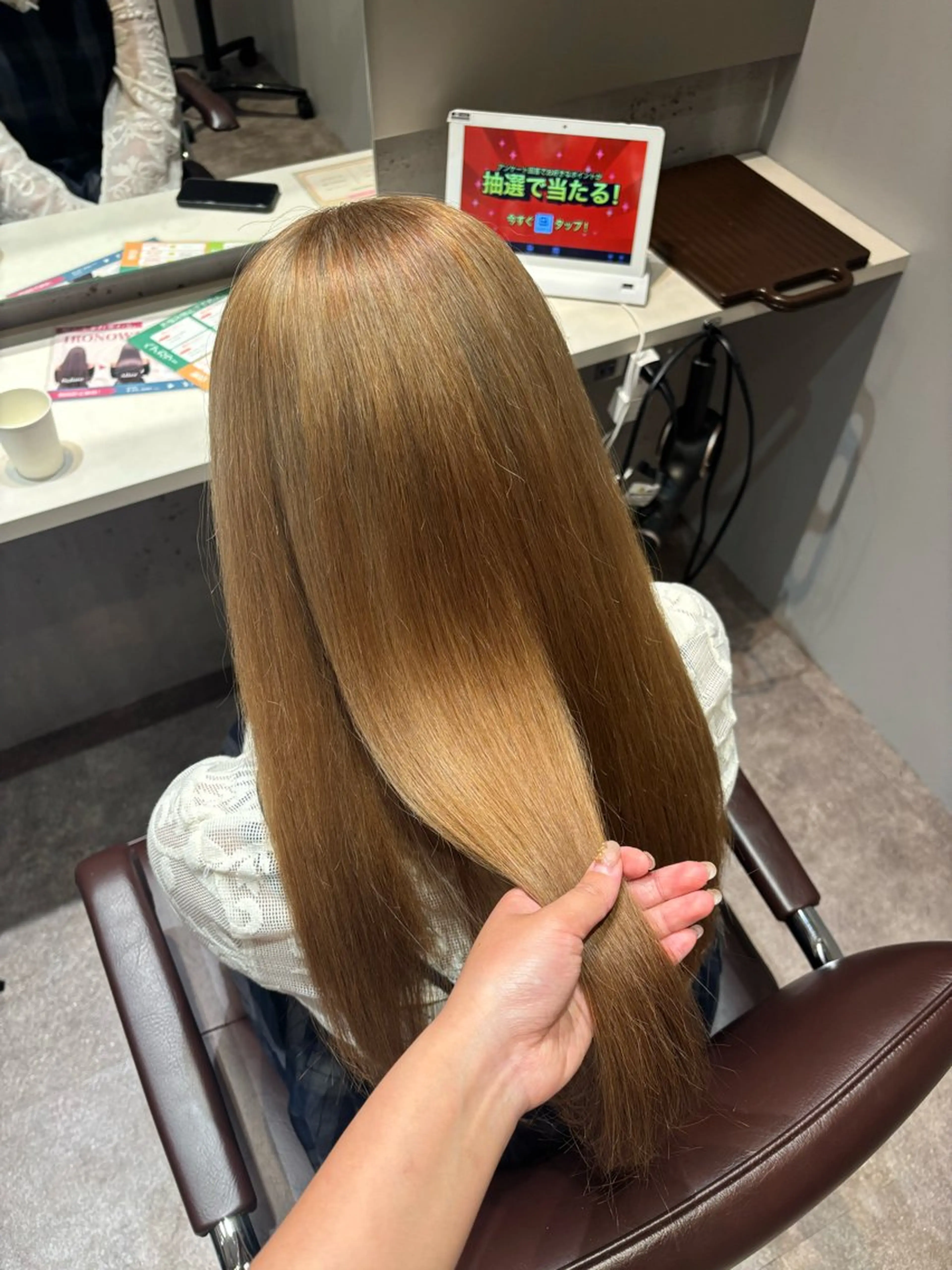 カット➕ブリーチ➕クオルシアカラー🍀✂️  ⚠️受付時間は10時と16時30分のみとなりますの写真
