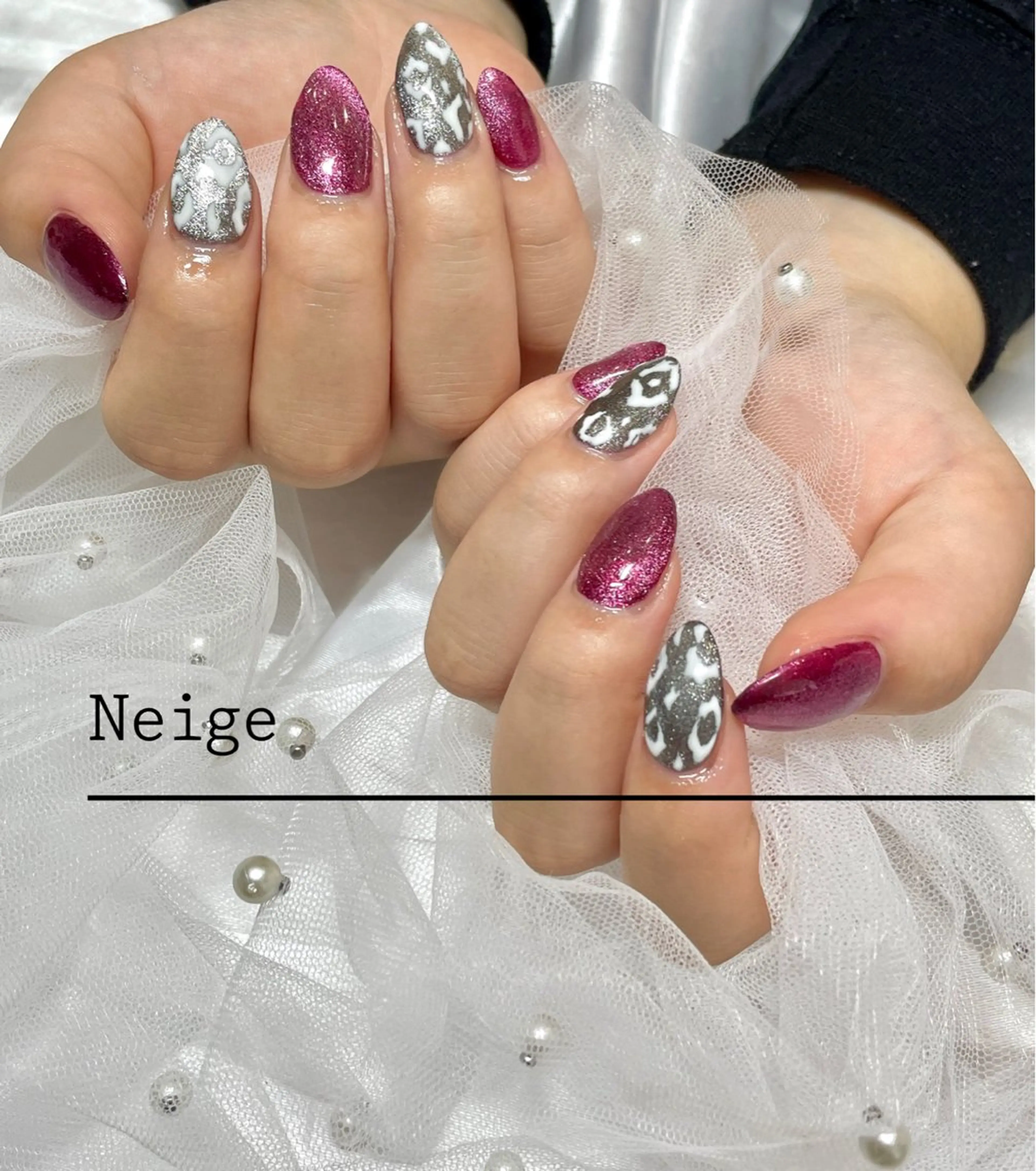 ネイル Neige所属・Neige 𓂃 aiのネイルデザイン