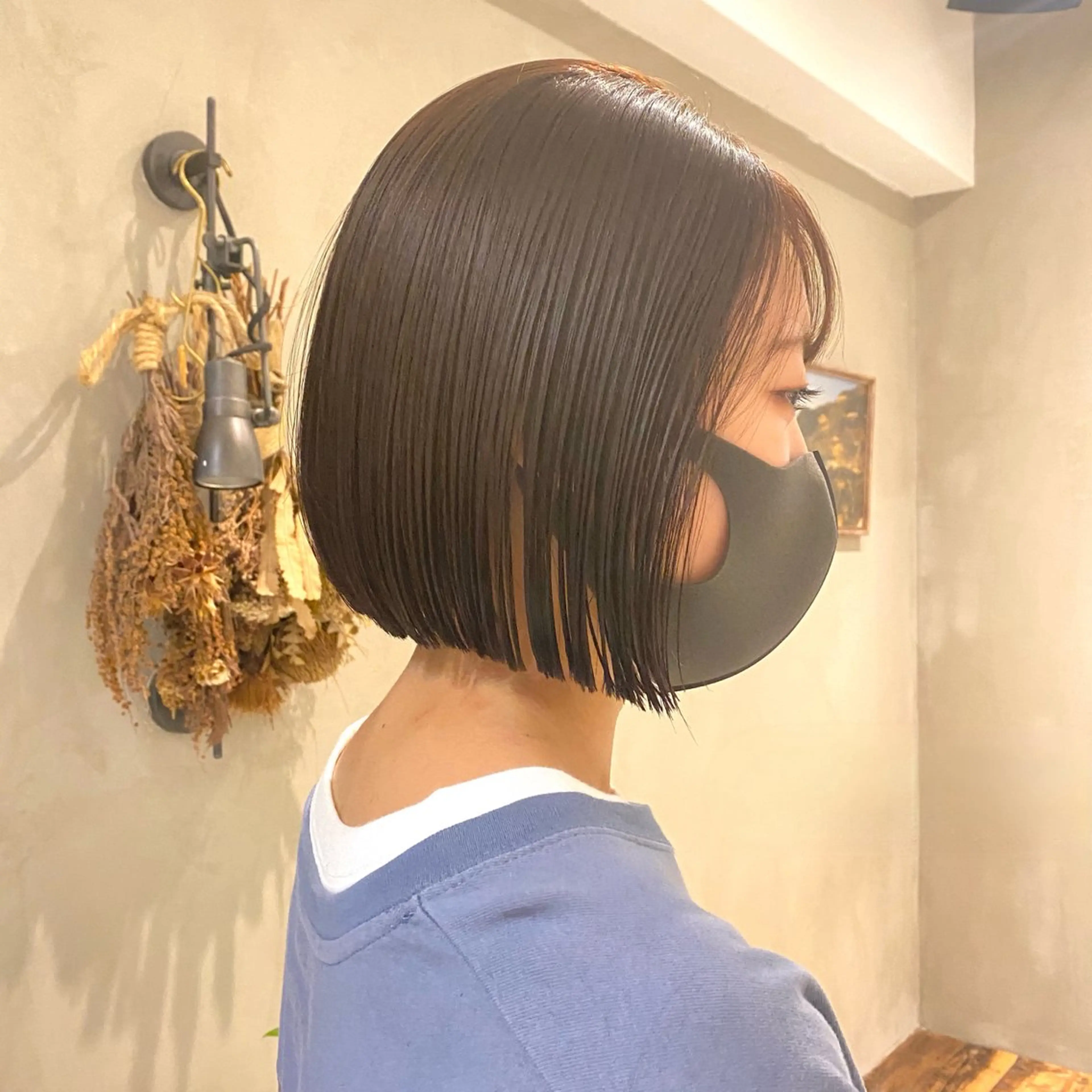 ショート nicoTOKYO 原宿所属・センターパート /メンズ/海野颯生のヘアスタイル