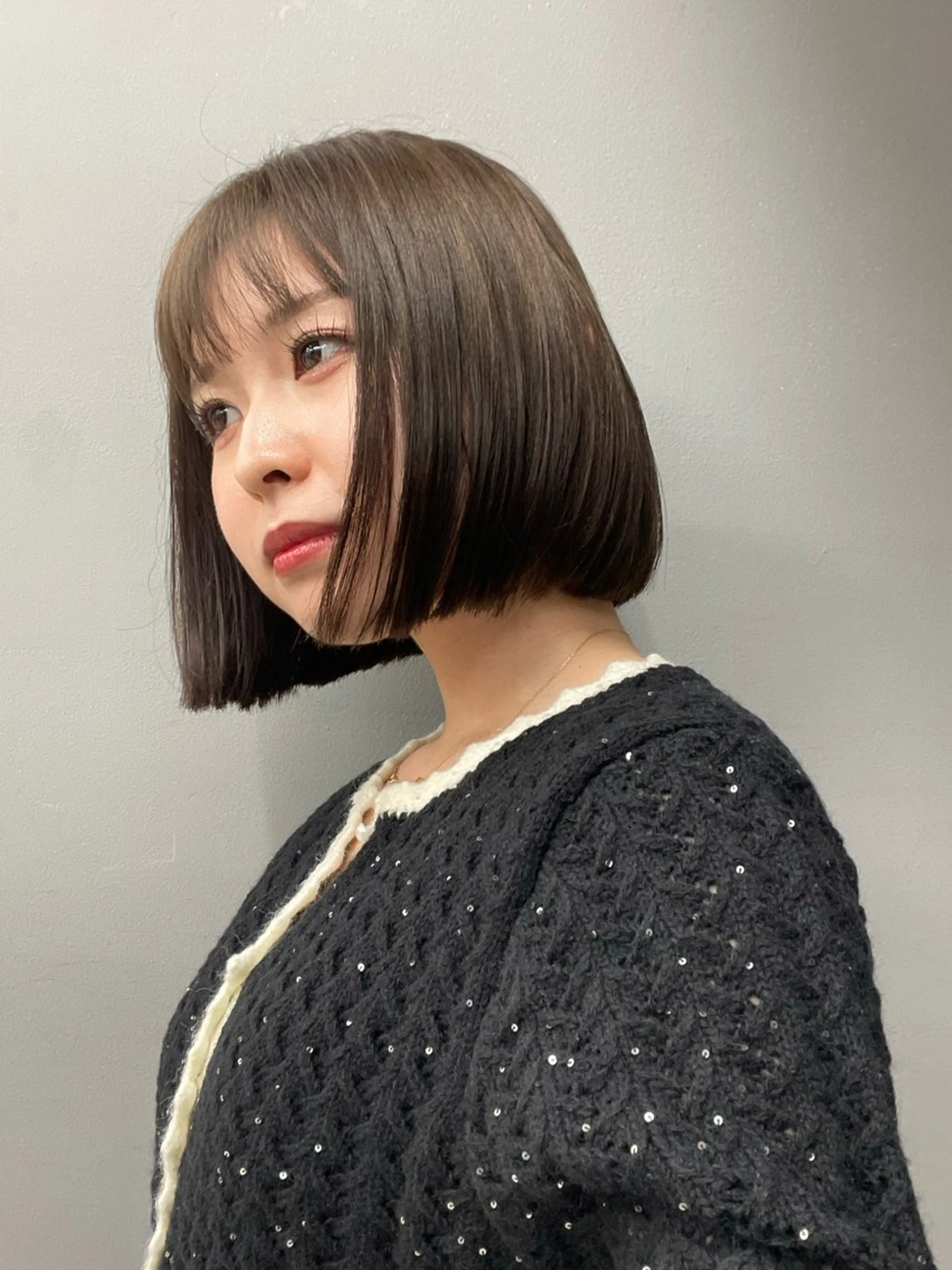 ショート 切りっぱなしボブ ボブ TONI&GUY   EBISU所属・◌𓈒カットモデル ／NATSUKIのヘアスタイル