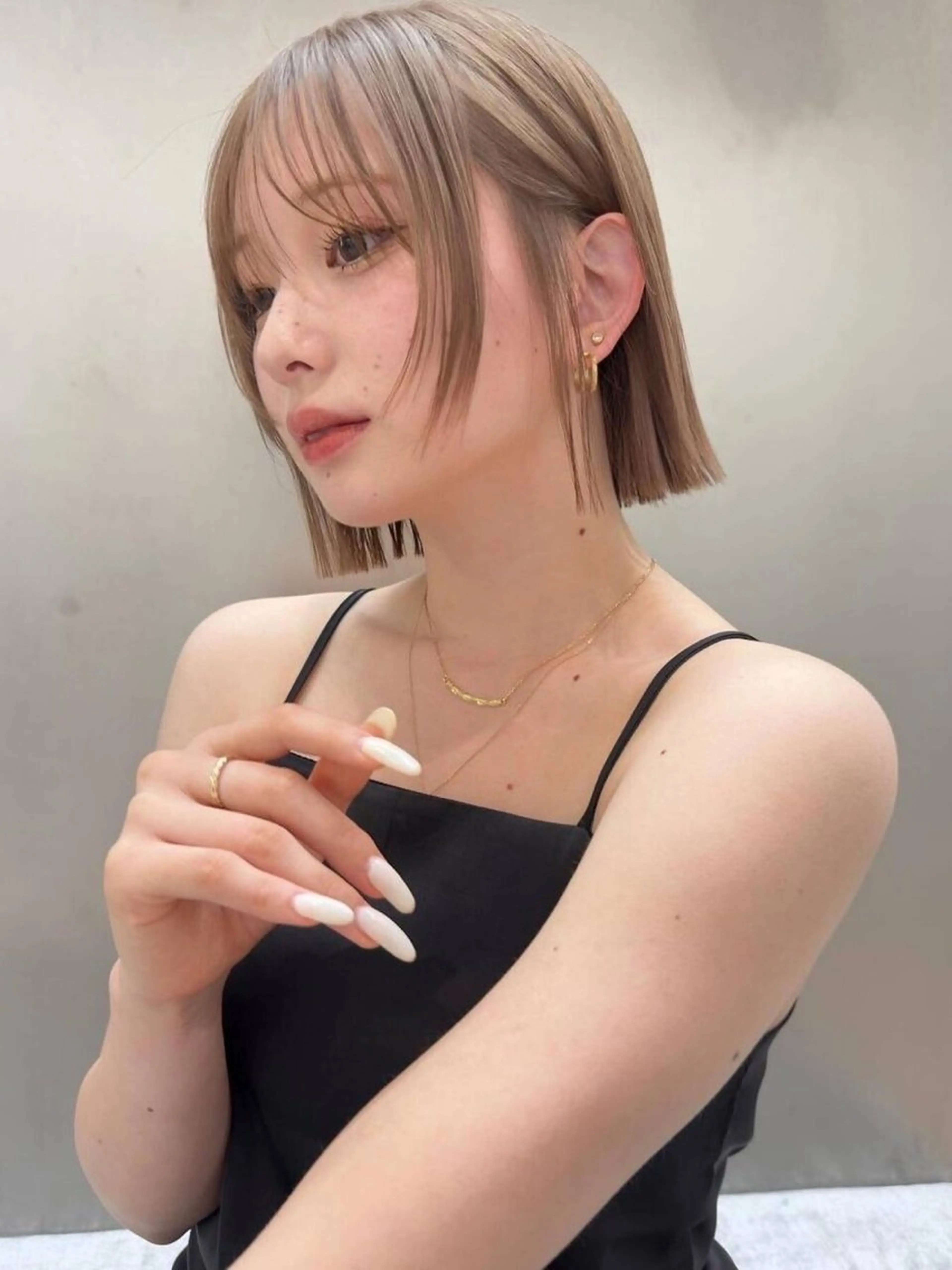 【期間限定カットモデル】🇰🇷切りっぱなしボブ× 高保湿トリートメント 🌫の写真