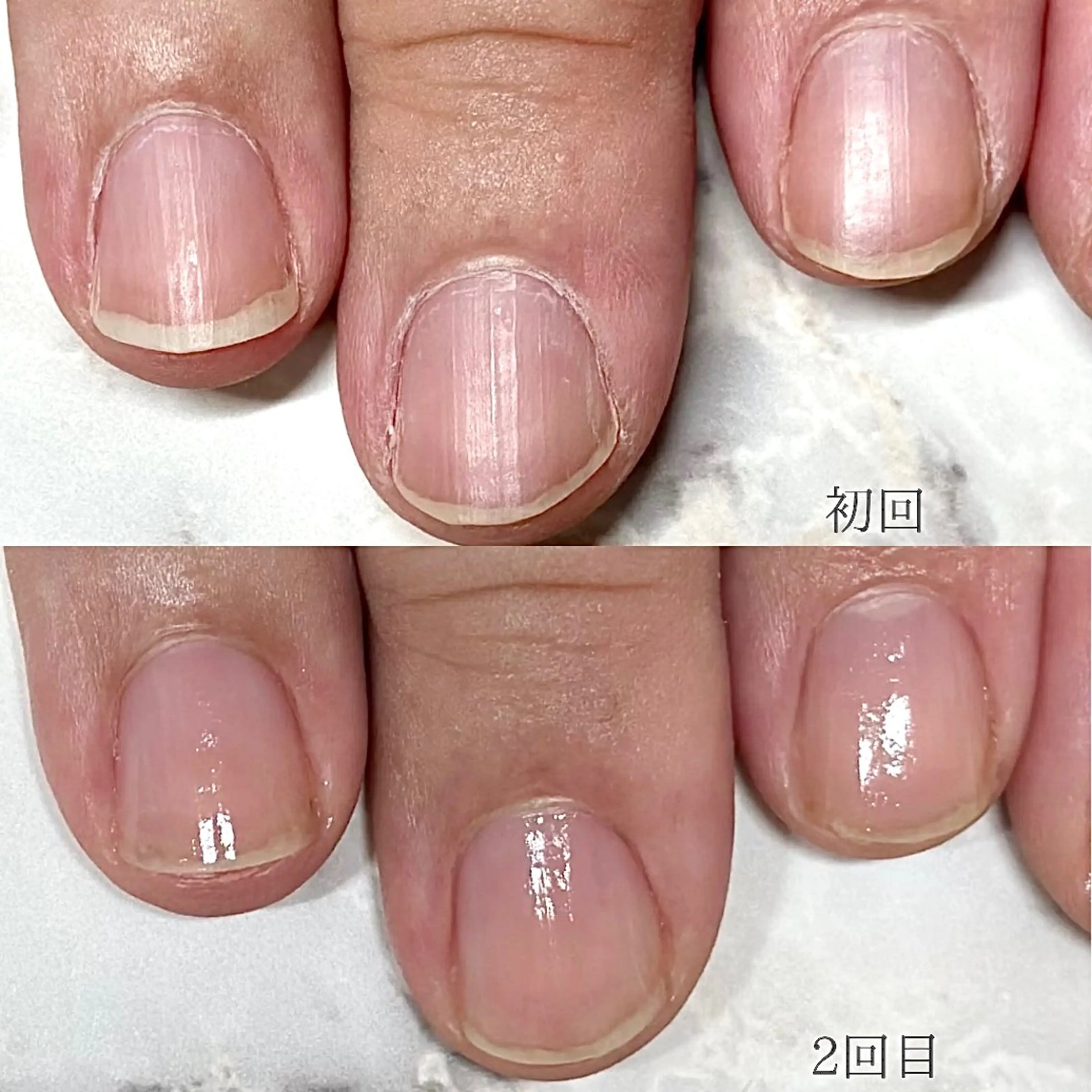 ショート ハンドケア Yuki S.Nailのネイルデザイン
