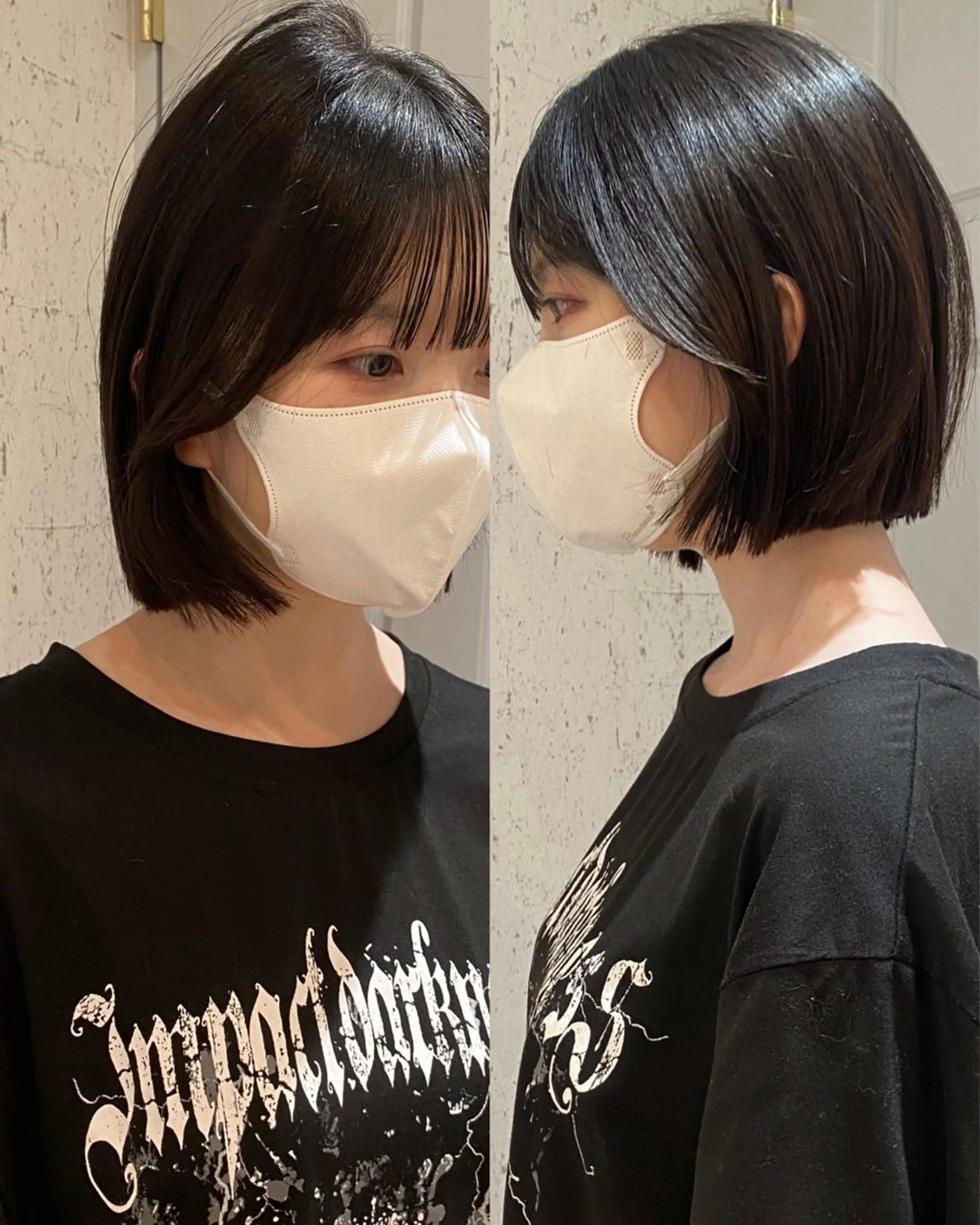 ショート カラー 似合わせカット カット ヘアカラー トリートメント mai / linoah˚✧のヘアスタイル