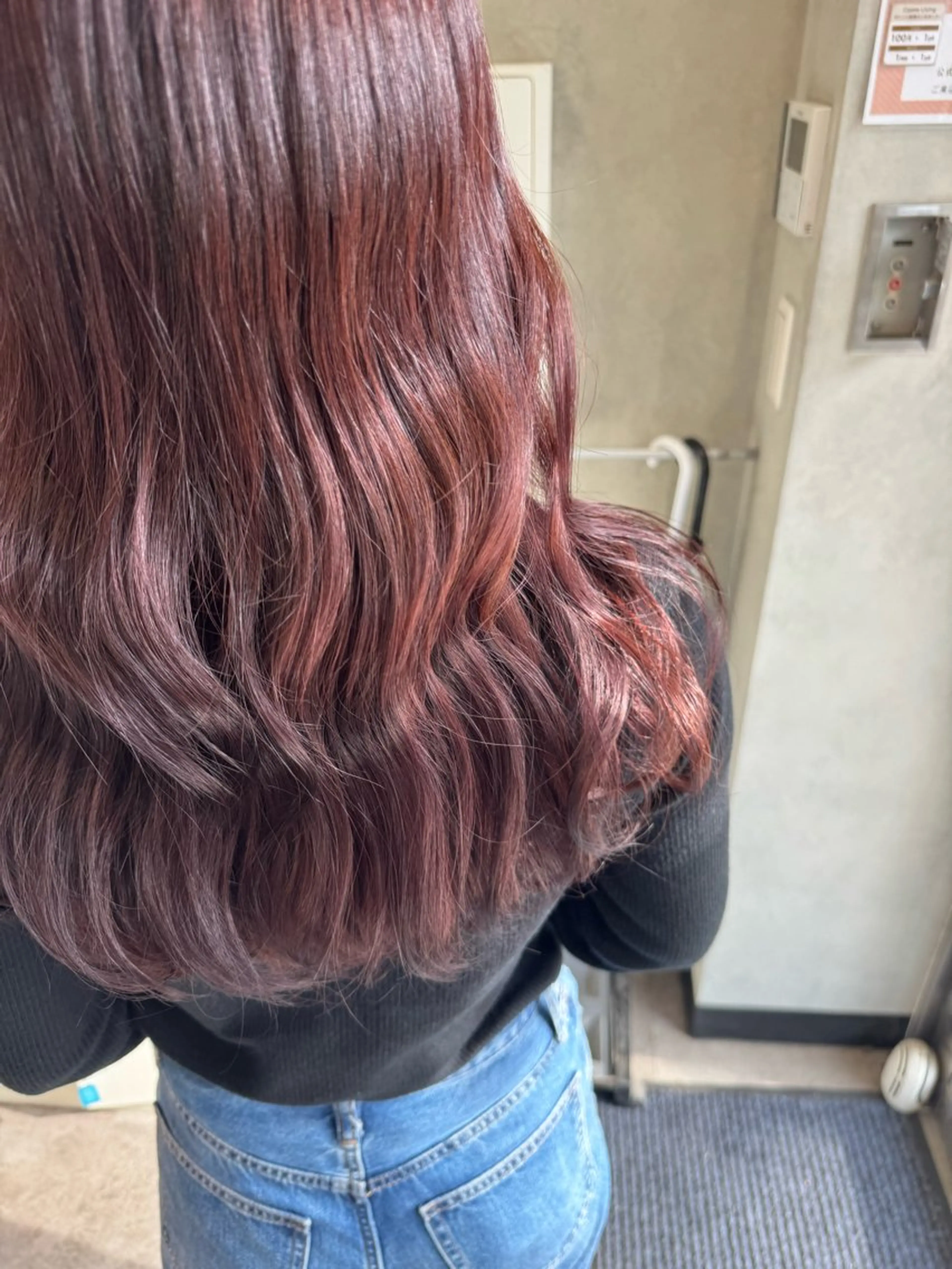 ロング カラー ヘアアレンジ ブリーチ ブリーチなしカラー きたはら りおん💫のヘアスタイル
