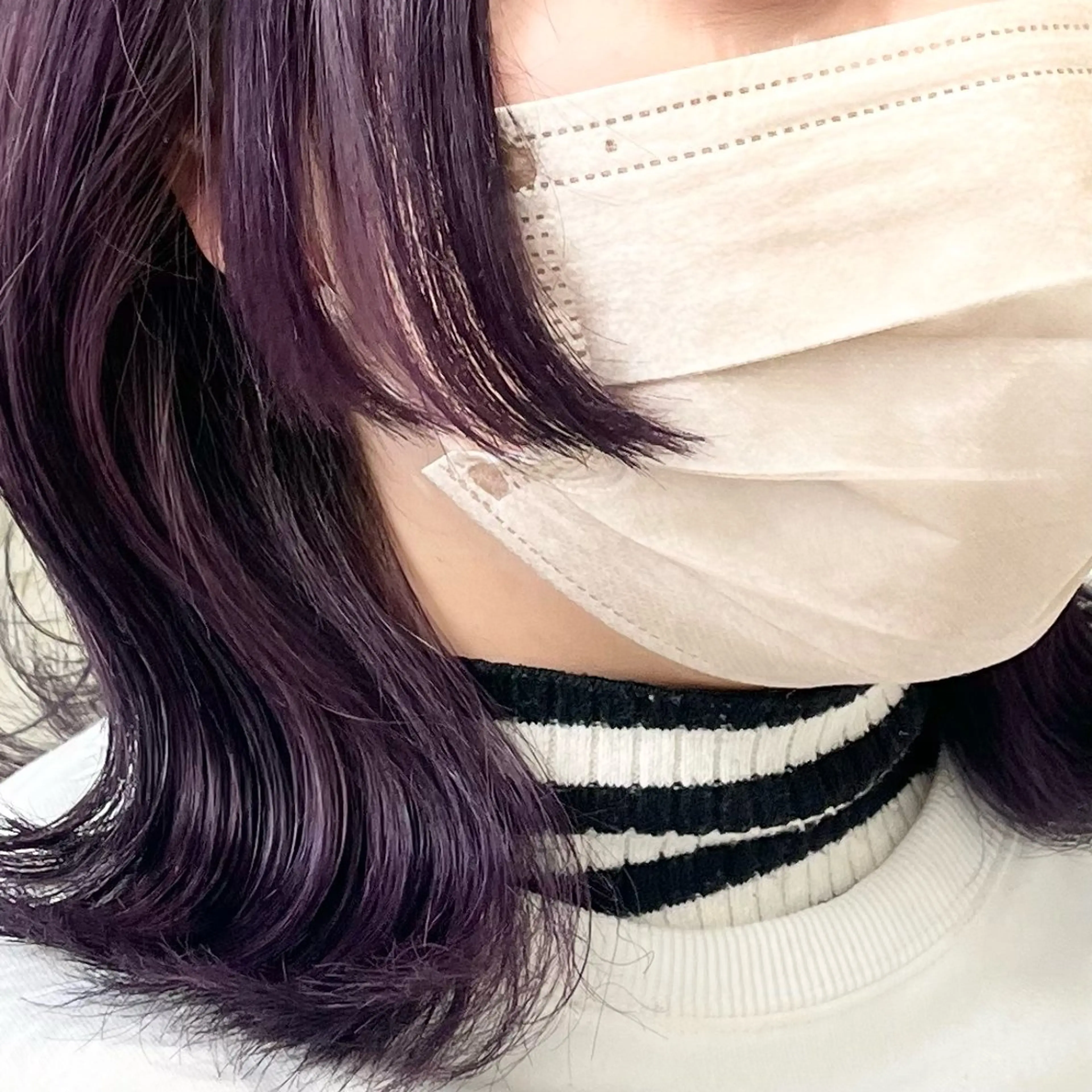 ミディアム カラー 姫カット ヘアカラー Cielro所属・エクステ ♡ 篠田 梓のヘアスタイル