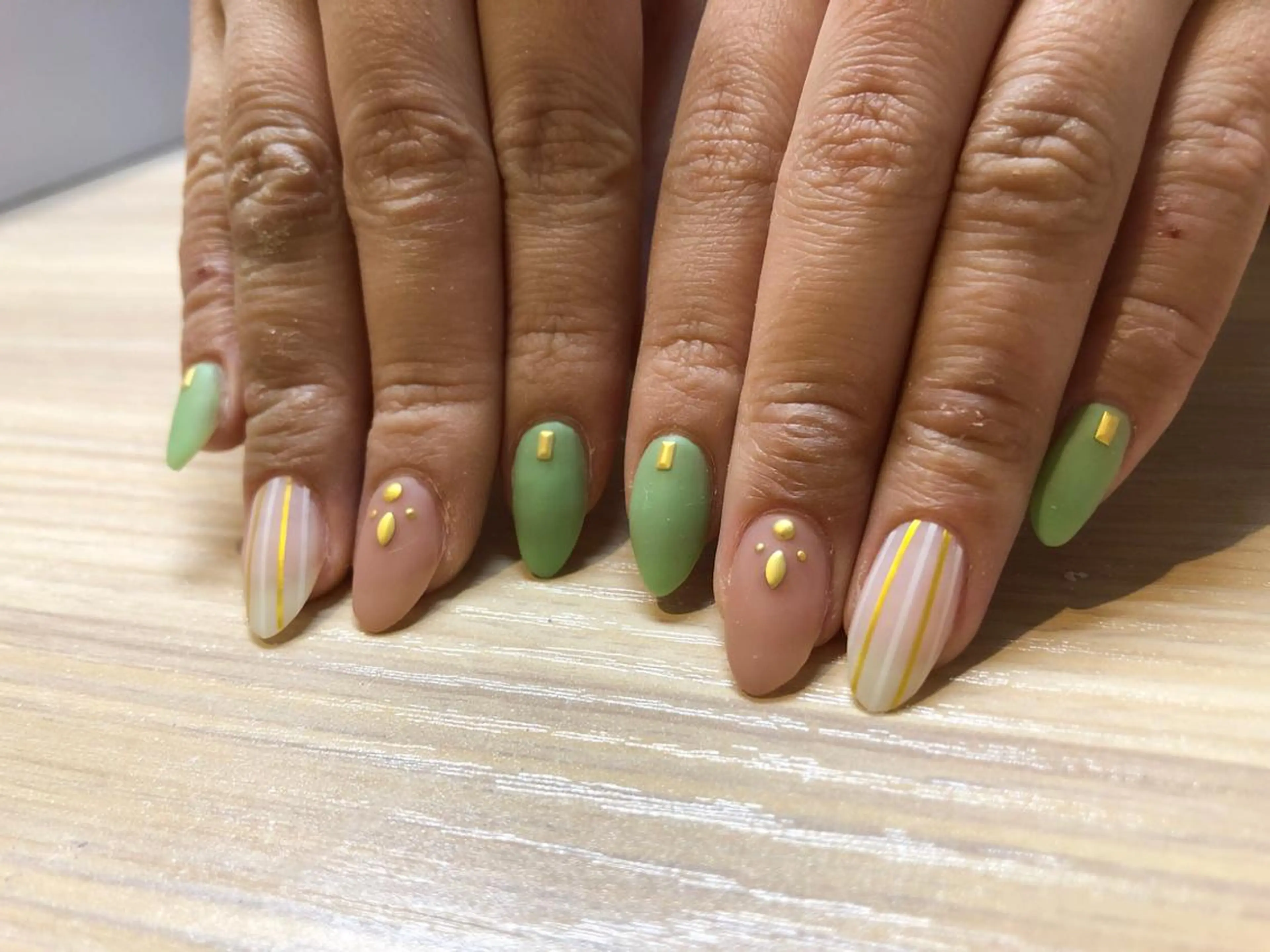 ネイル マットネイル ワンカラーネイル ハンドネイル 韓国/網紅/パーツ M-salonのネイルデザイン