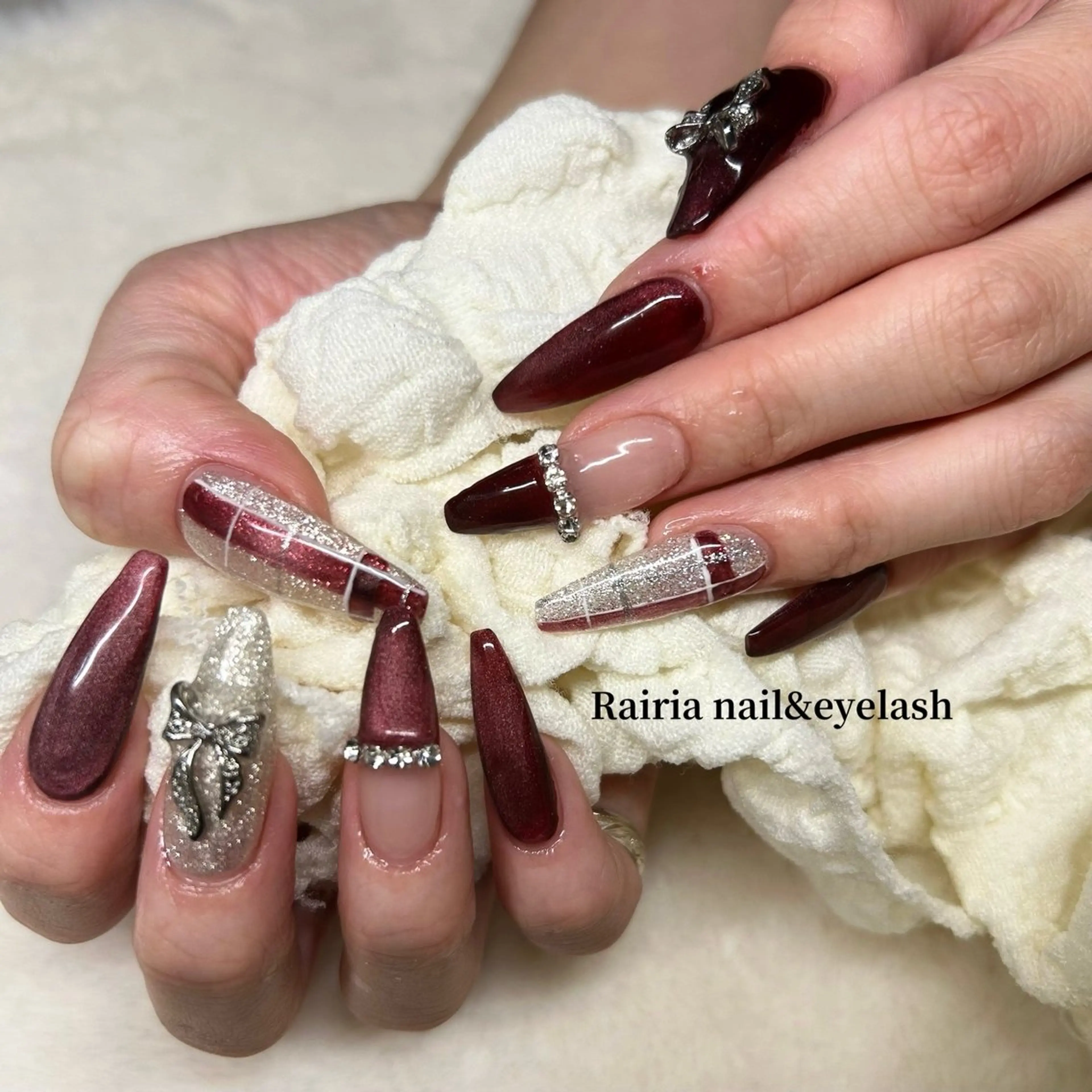 ネイル ハンドネイル Rairia nail&eyelash 小岩店所属・Rairianail MIYUのネイルデザイン
