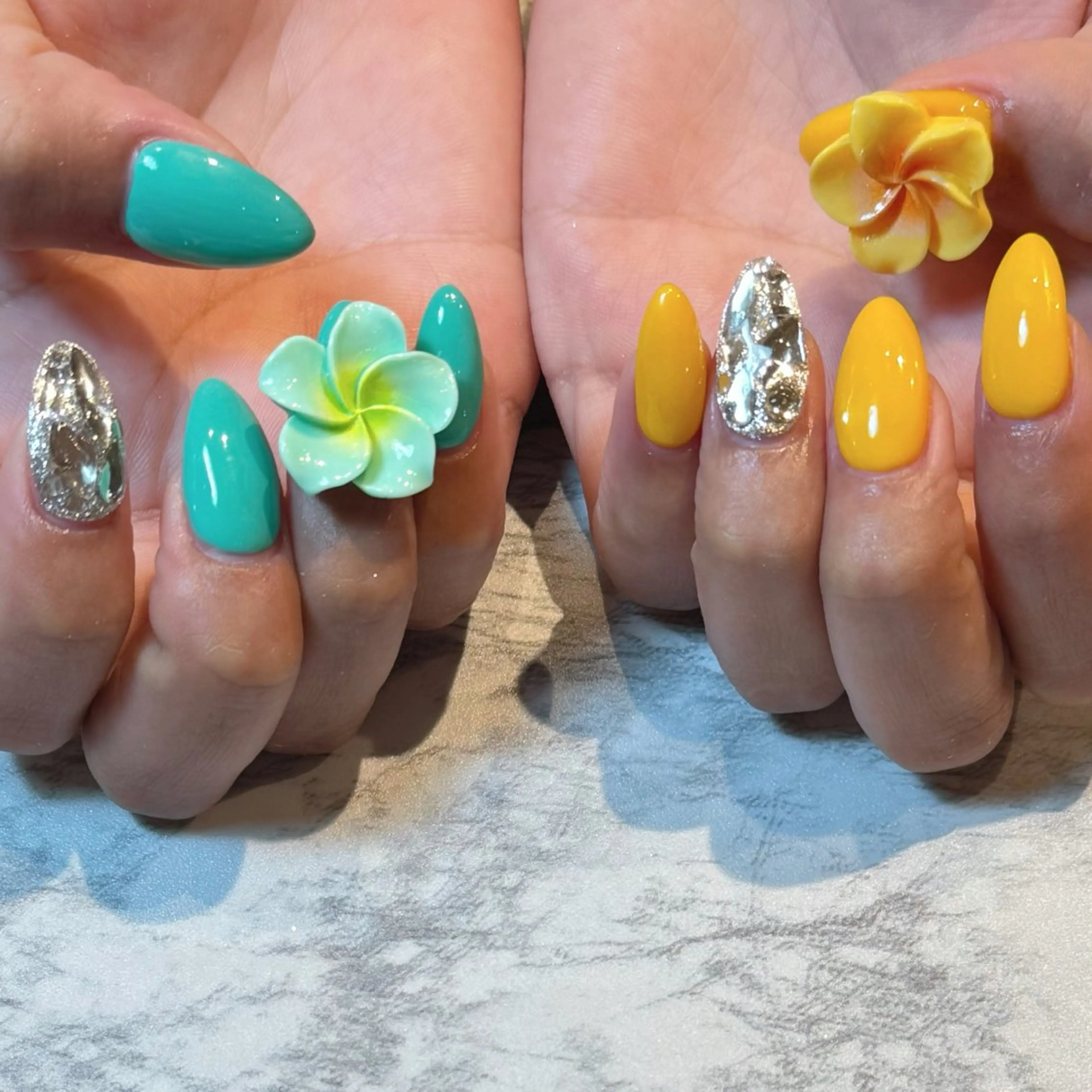 カラー ハンドネイル brodia nails m_riのネイルデザイン