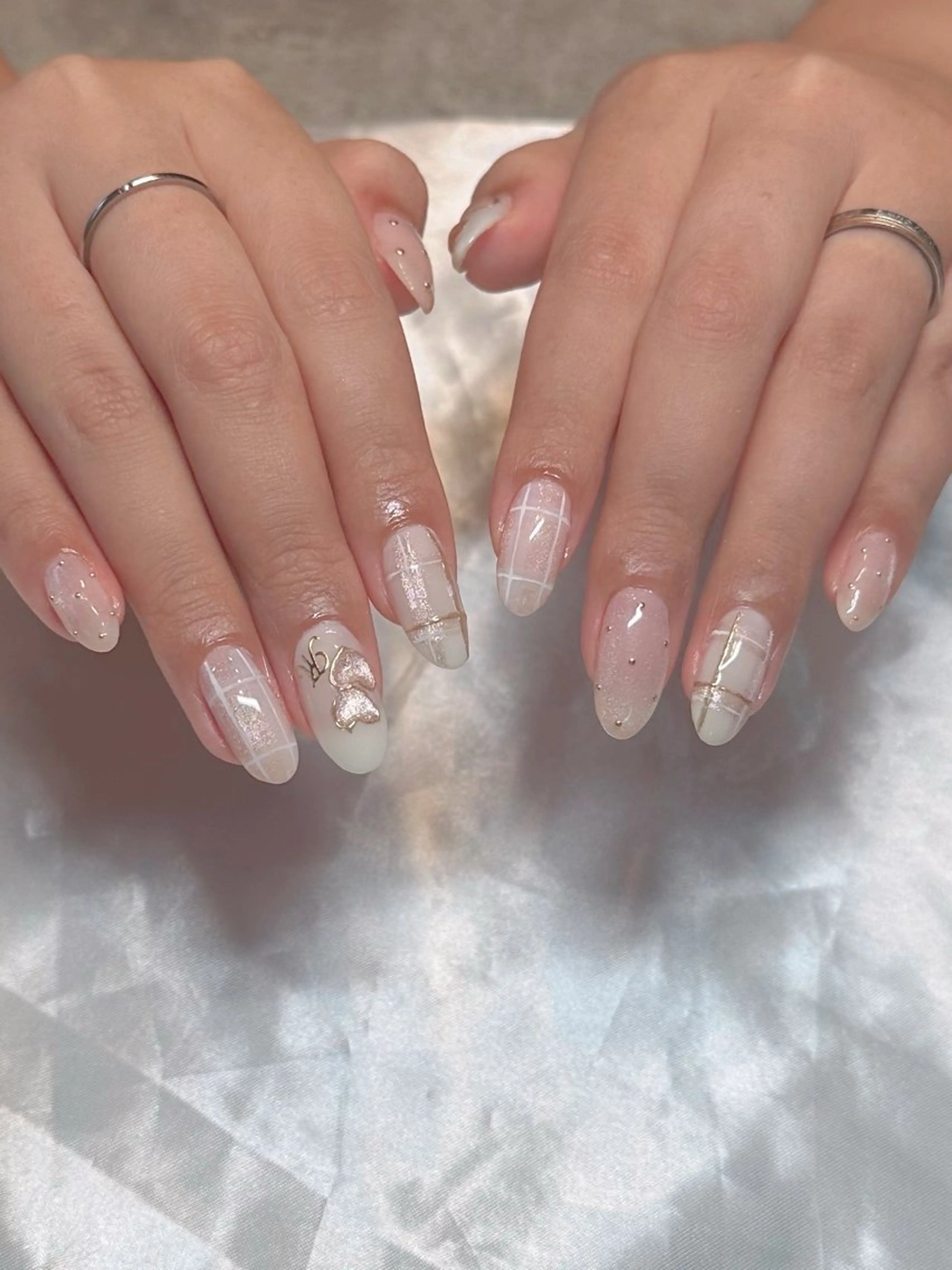 ネイル フラッシュネイル マグネットネイル ニュアンスネイル スカルプネイル シンプルネイル ハンドネイル at Nailのネイルデザイン