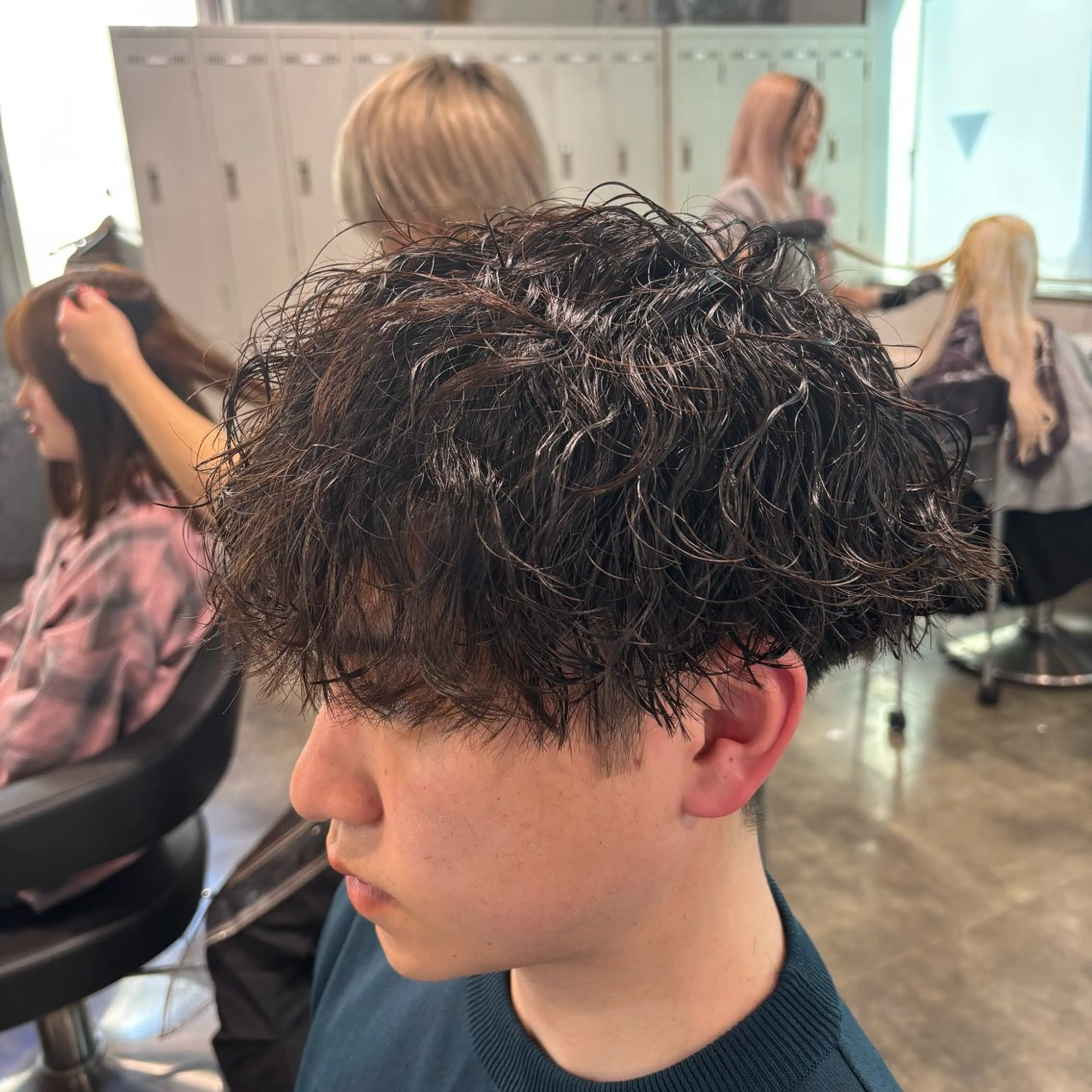 メンズ カット パーマ フェザーパーマ職人 🪽yutoのヘアスタイル