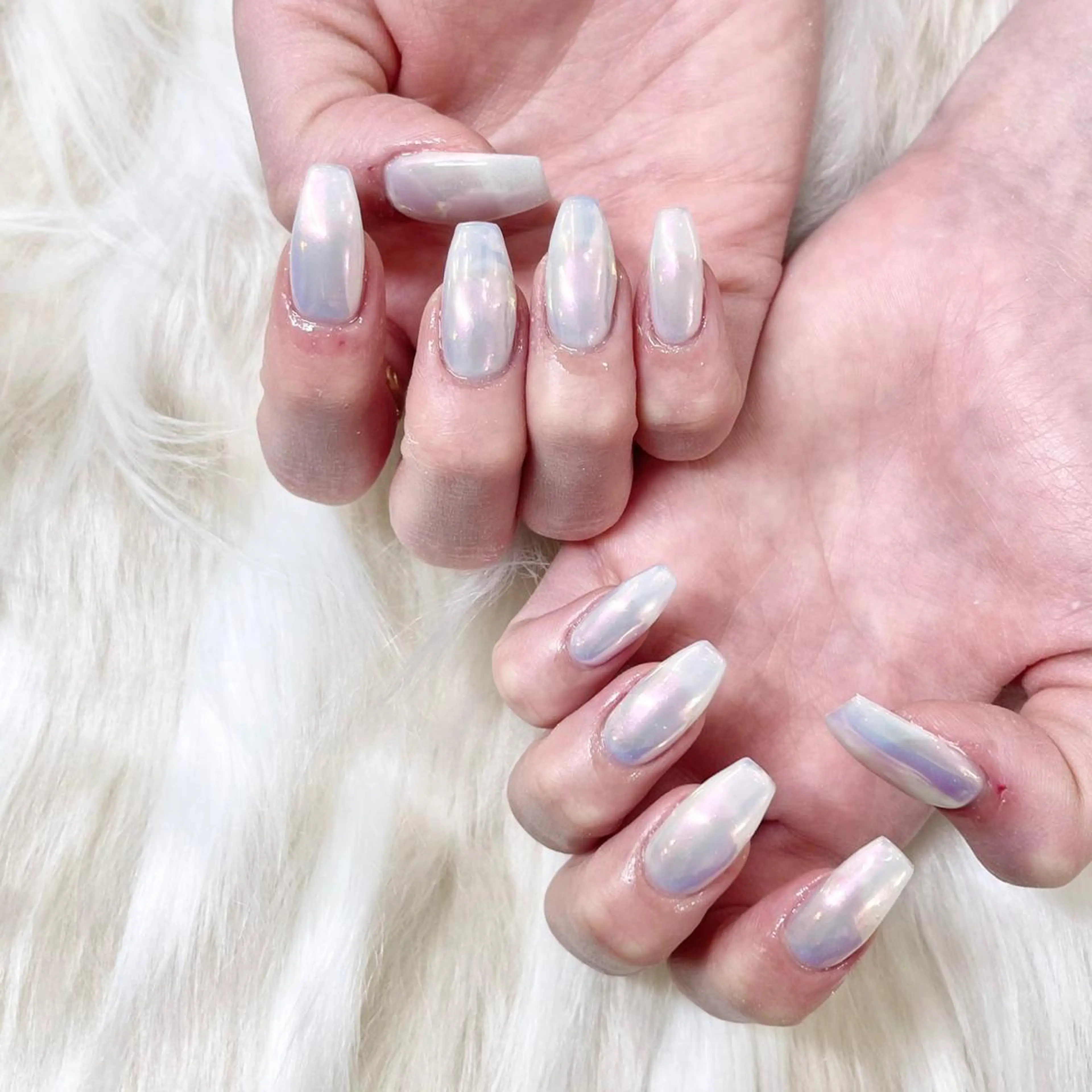 ネイル ミラーネイル ハンドネイル PEEKABOO京橋 EYE&NAILのマツエク・マツパデザイン